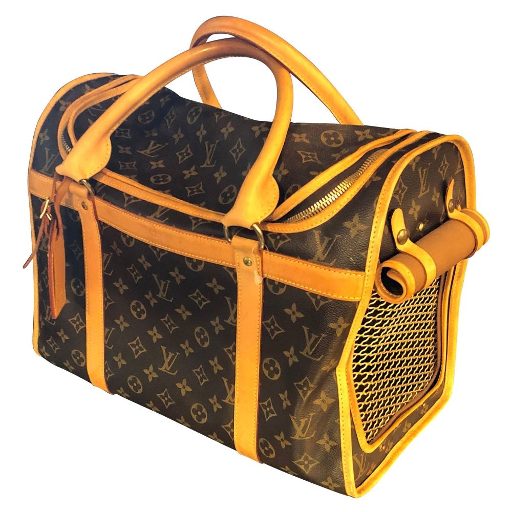 dog backpack louis vuitton Louis Vuitton - Dog Carrier 40 - Canvas - Monogram - Men