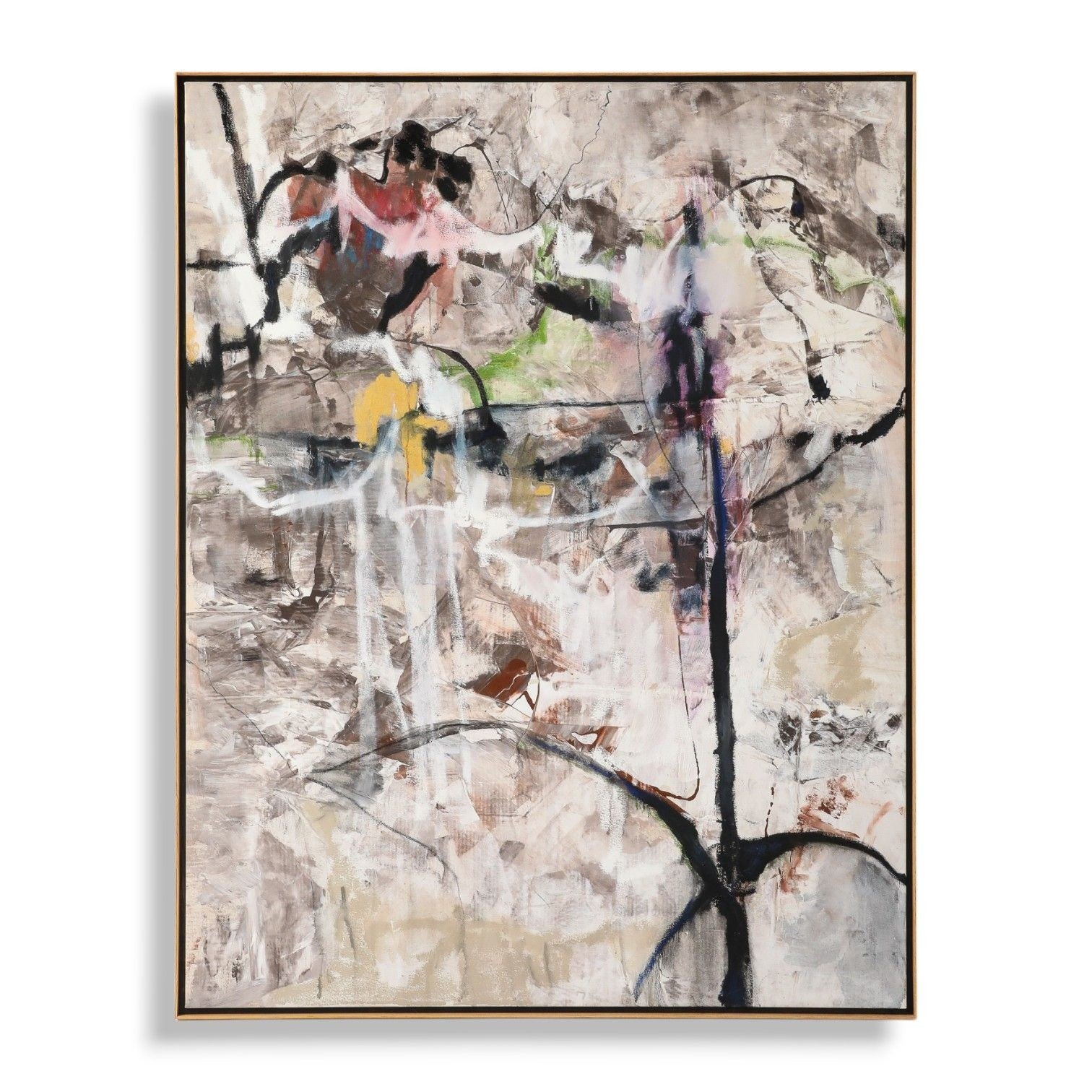 Kathi Robinson, Contemporary, Acrylic, Oil, Large Abstract Painting, USA, 21st c