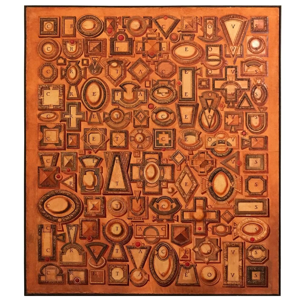 Painting, Weaect X.M 1990 Signed Valdimir Shelest