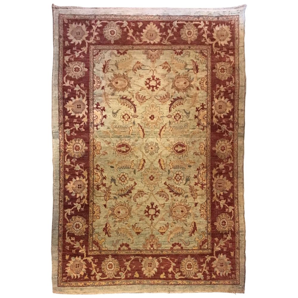 Finely Knotted Coffee or Foyer Oriental Carpet