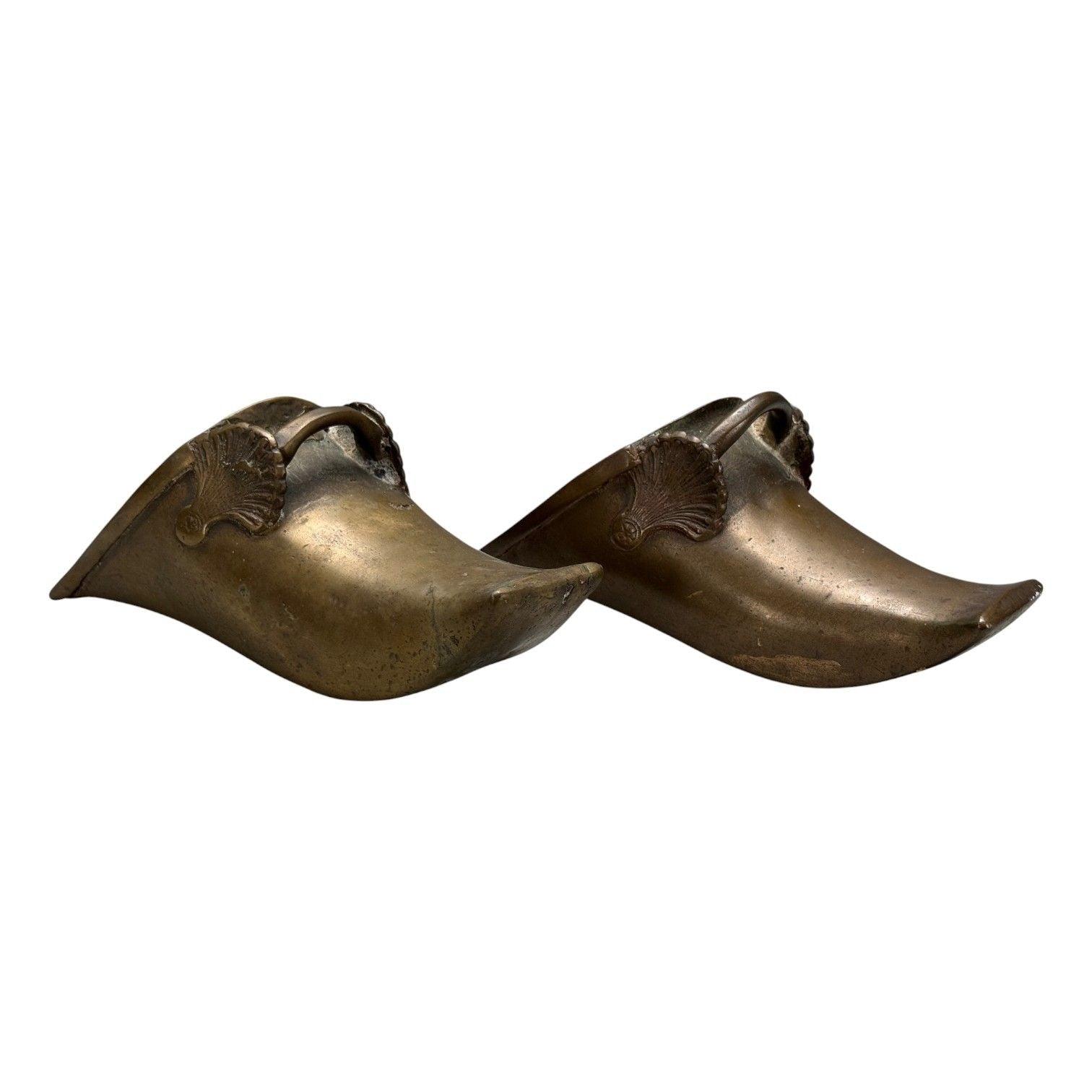 Edo Period, Bronze Japanese Samurai Stirrups, Japan, 18th c.