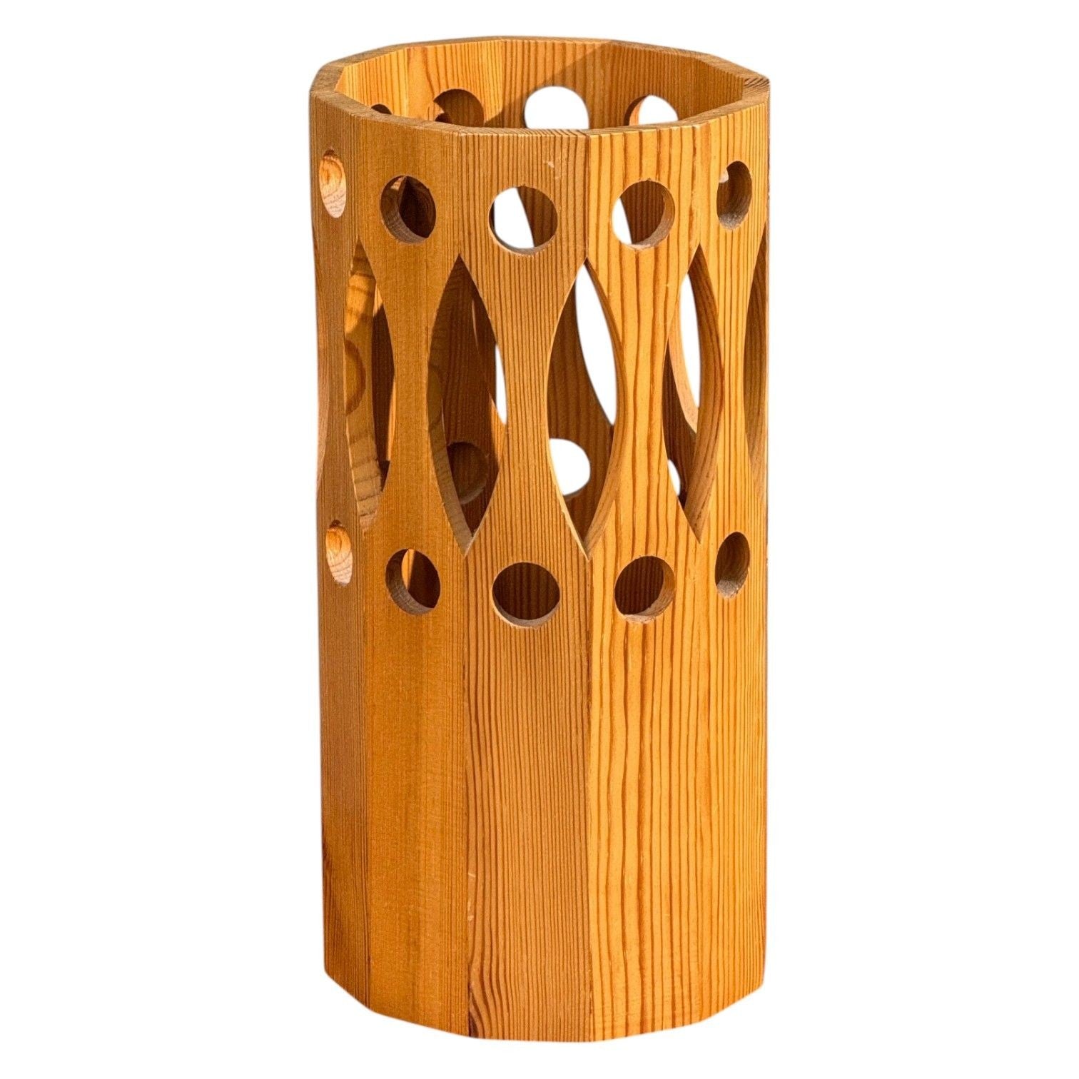 L.O. Nilsson, Swedish Modern, Table Lamp, Pine, Sweden, 1930s