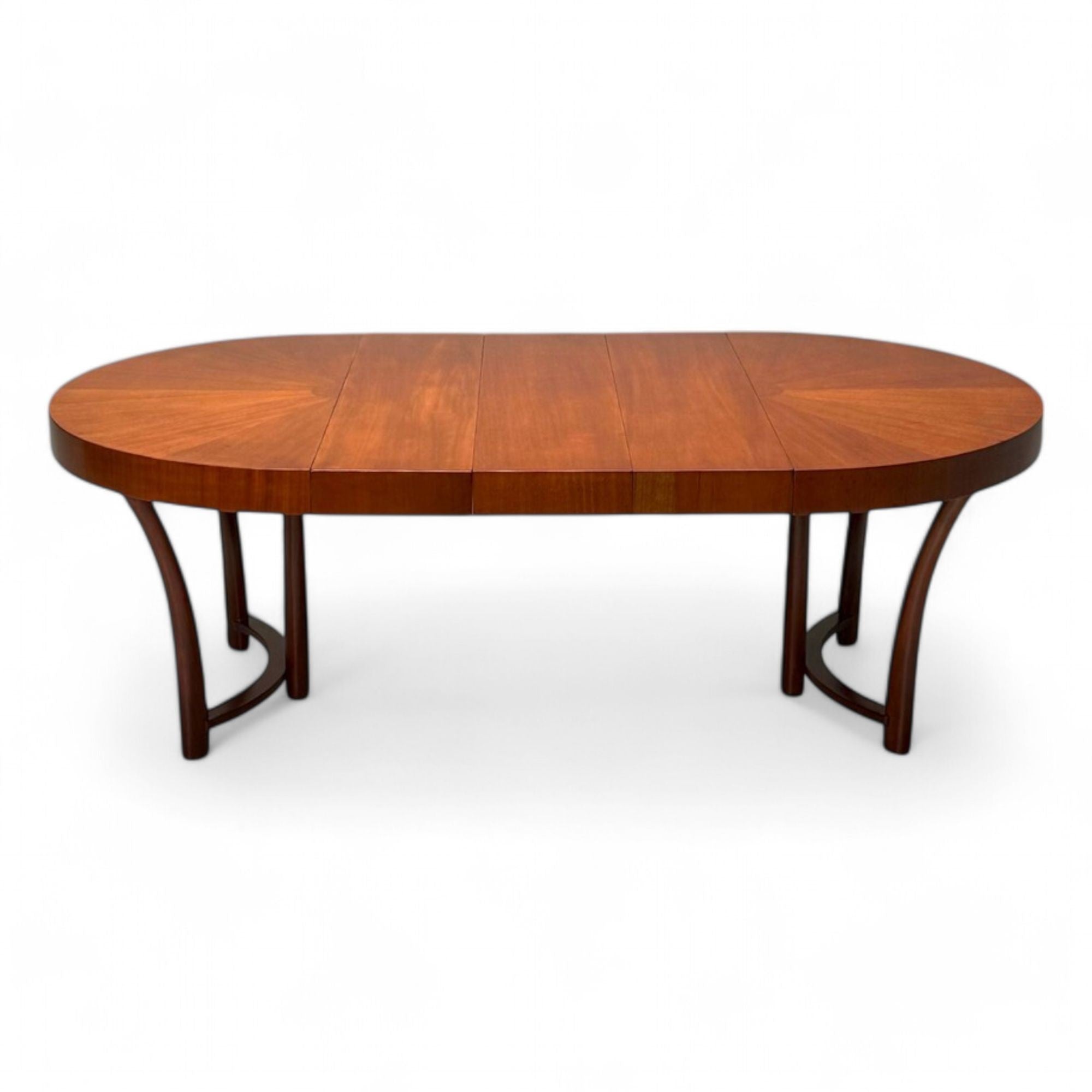 T. H. Robsjohn-Gibbings, Widdicomb, Expandable Dining Table, Walnut, USA, 1960s