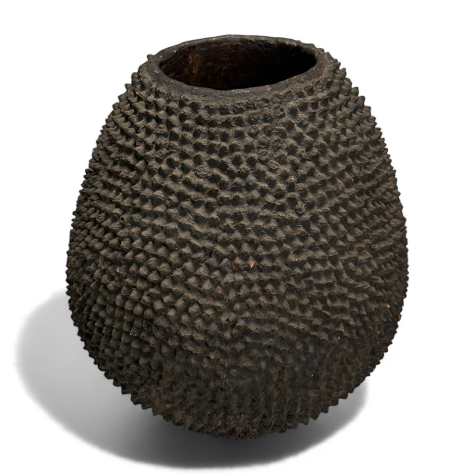 Modernist, Lobi Terracotta Floor Pot, Africa, 20th C.