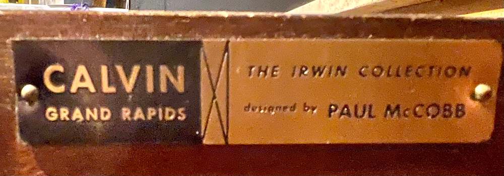 Mid-Century Modern Sideboard by Paul McCobb Credenza, Irwin Collection