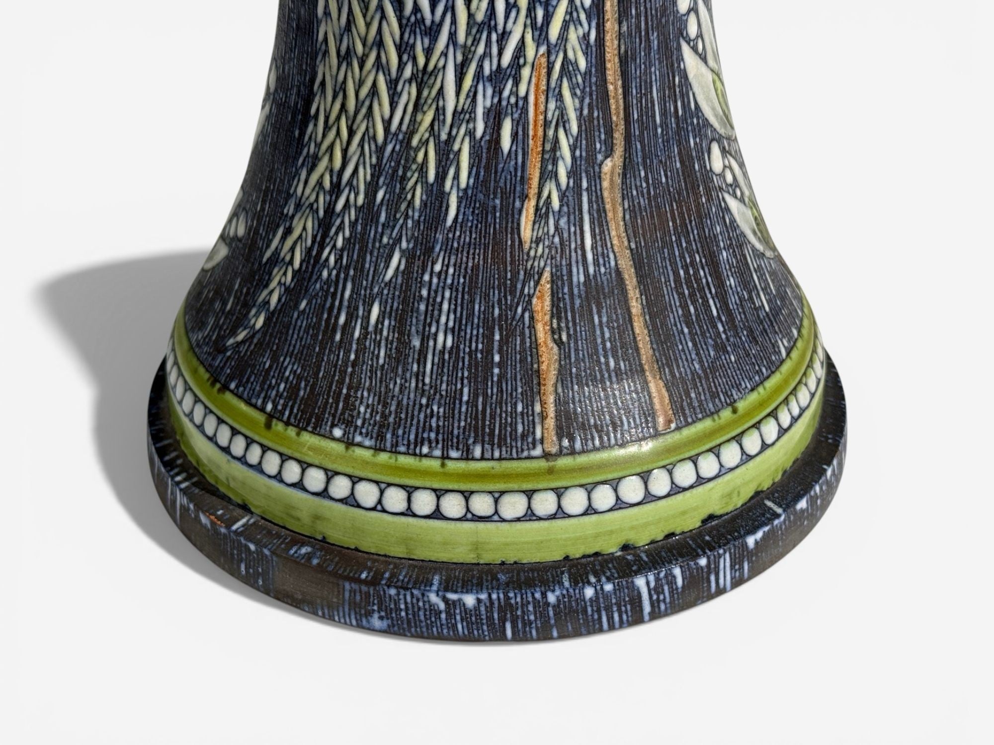 Alingsås Keramik, Large Table Lamp, Stoneware, Sweden, 1960s