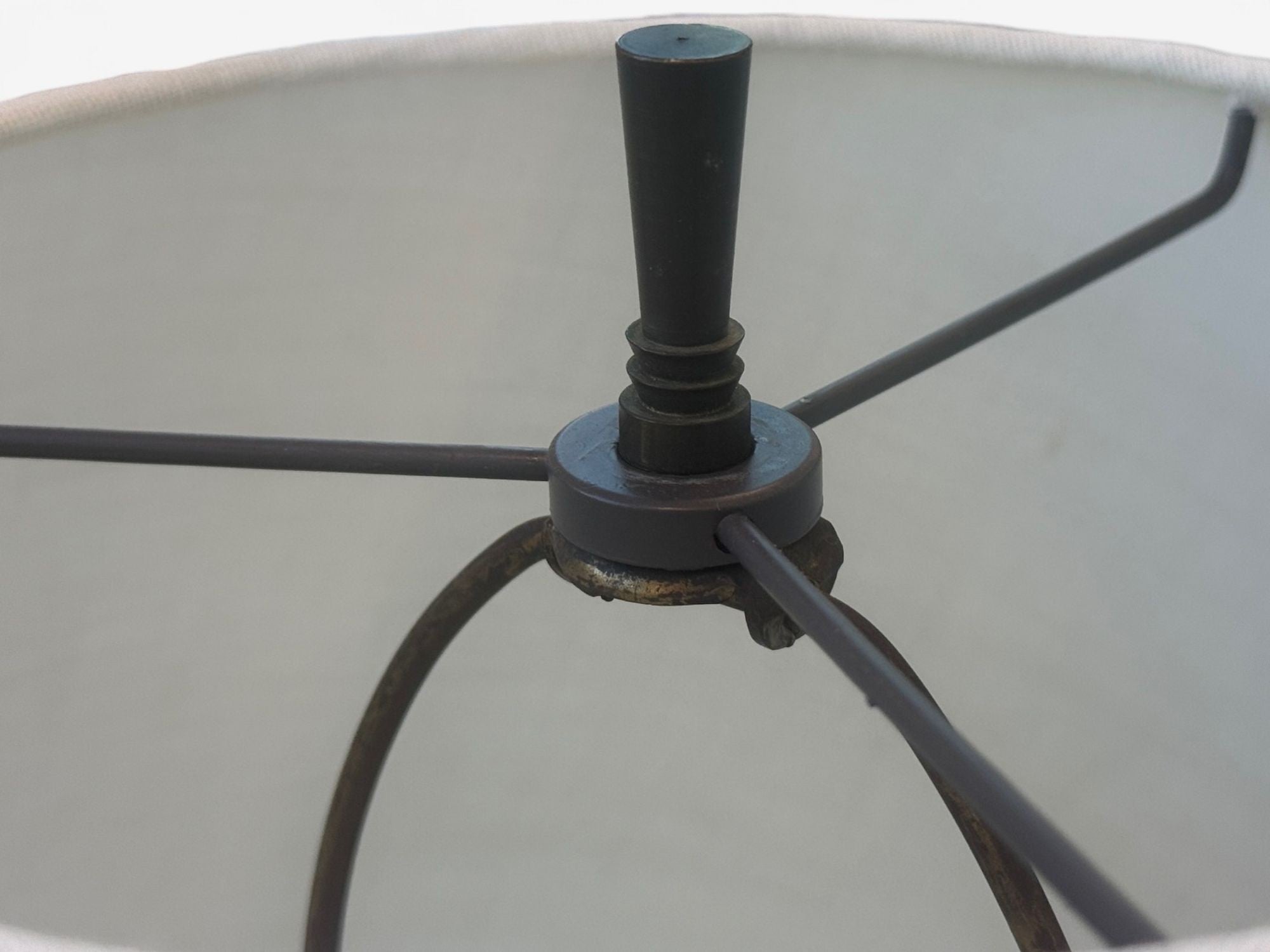 American Modern, Ceramic, Biomorphic Table Lamp, USA, 1960s