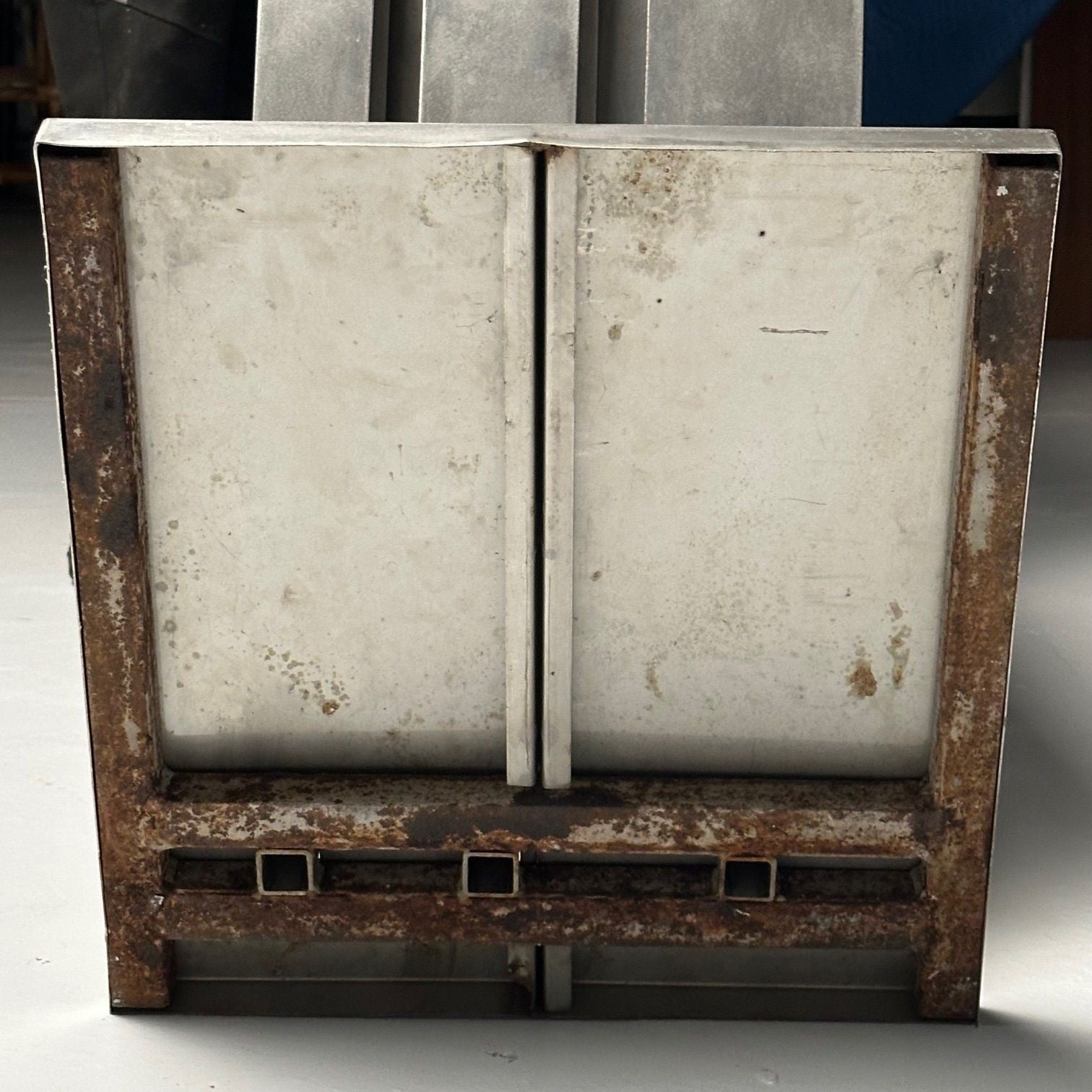 Salvatore Messina, Italian Mid-Century Modern, Abstract Sculpture, Steel, 1970s