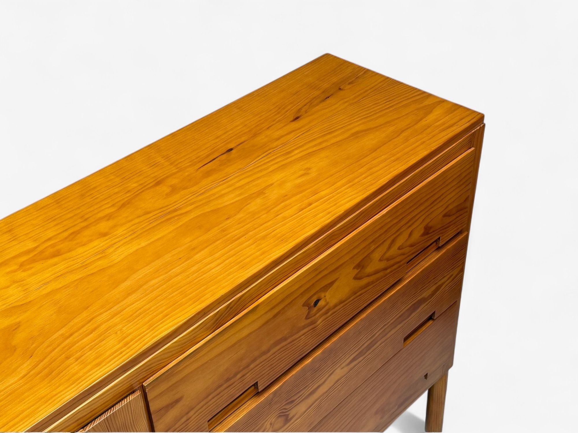 Pierre Gautier-Delaye, French Modern, Pine, Rare Commodes, France, 1957