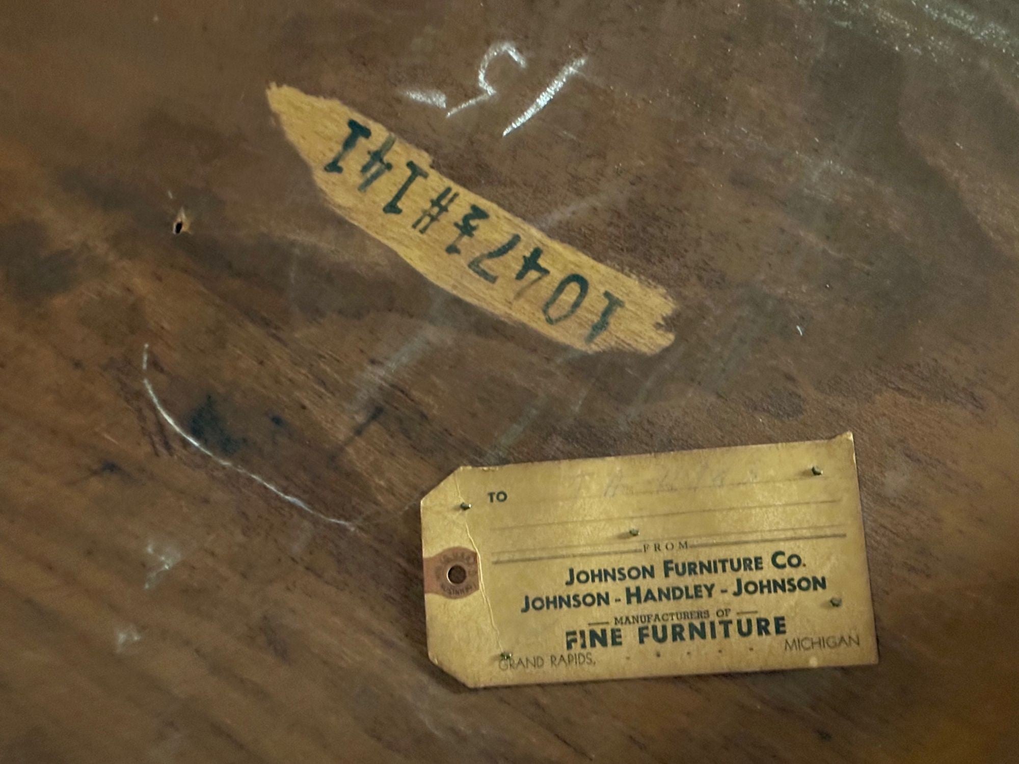 Paul Frankl, Johnson Furniture, Station Wagon Storage Bench, Rock Maple, Fabric, 1950s