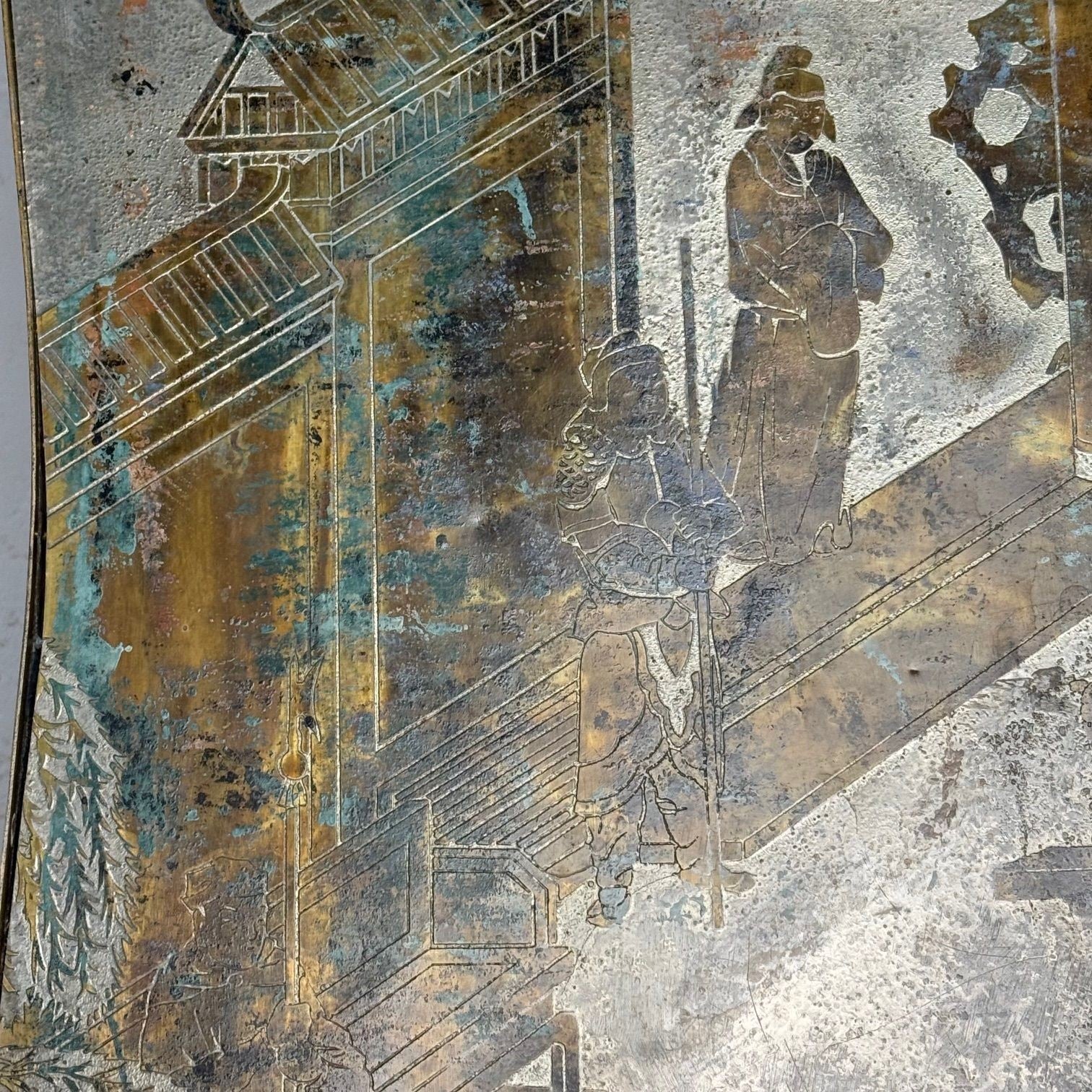 Philip and Kelvin LaVerne, Mid-Century Modern, Chan 140 Coffee Table, Bronze