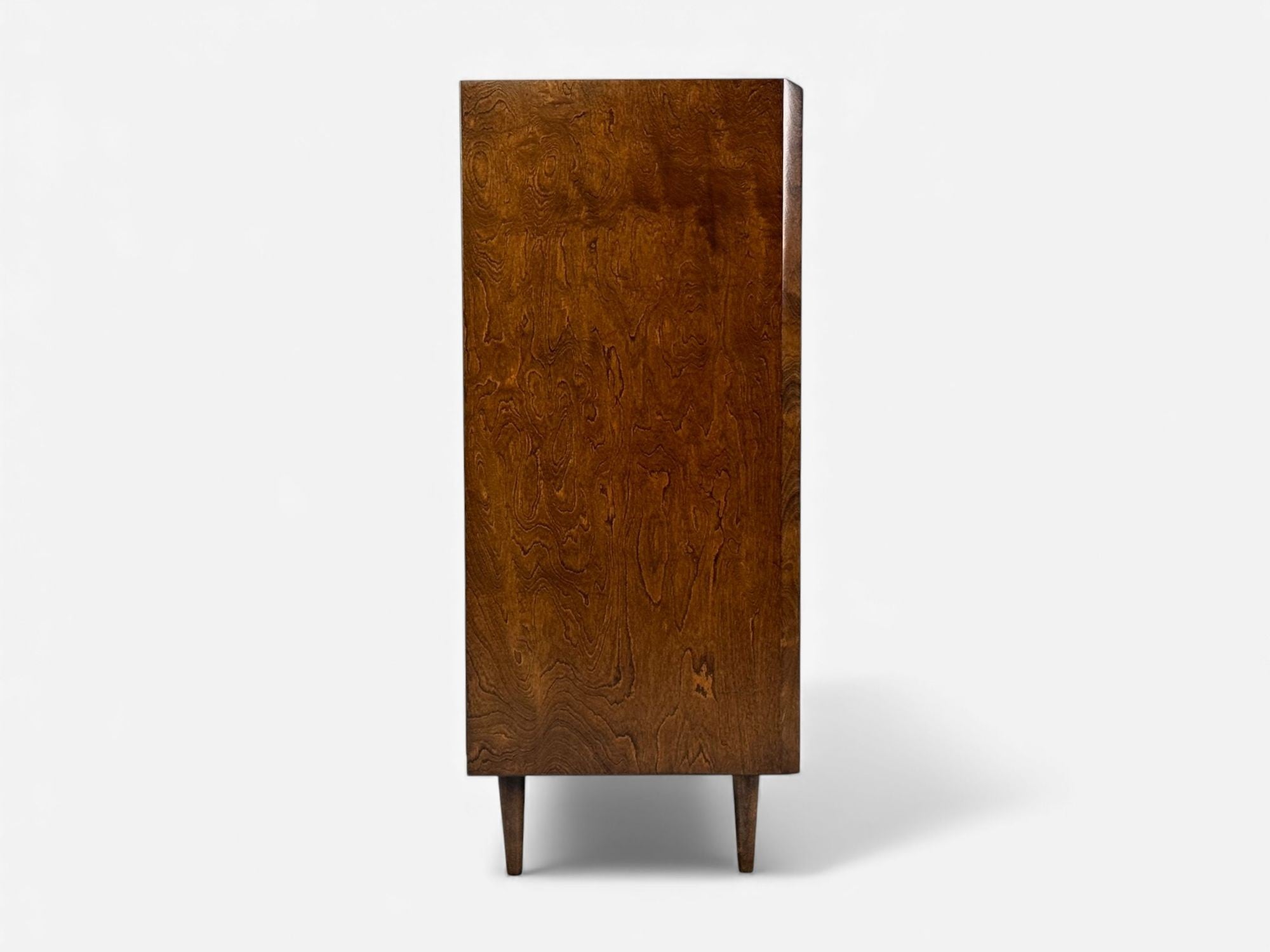 Edmund J Spence, Swedish Modern, Maple, Wave Highboy, Sweden, 1950s