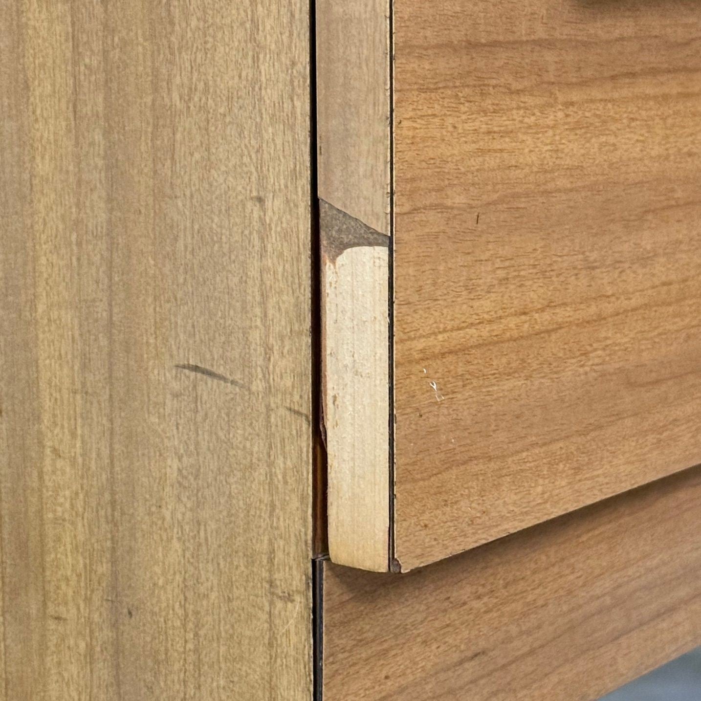 T.H. Robsjohn-Gibbings, Widdicomb, Mid-Century Modern, Desk, Cane, 1960s
