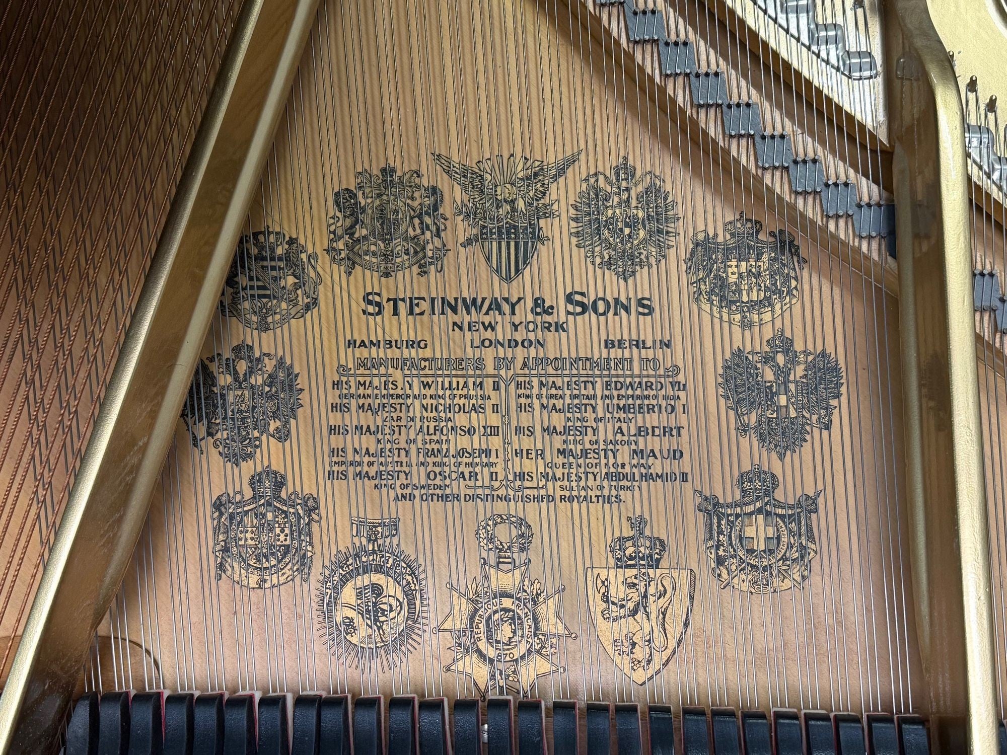 Steinway & Sons, Baby Grand Model O Piano, Fully Refurbished, 1911