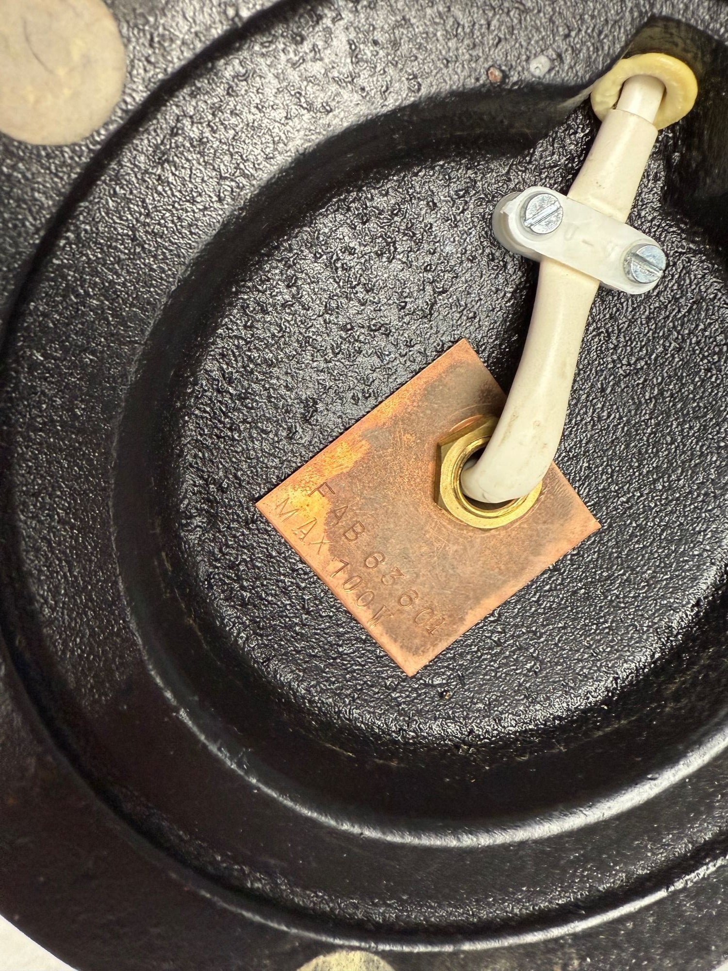 Falkenbergs Belysning, Floor Lamp, Brass, Rattan, Sweden, 1950s