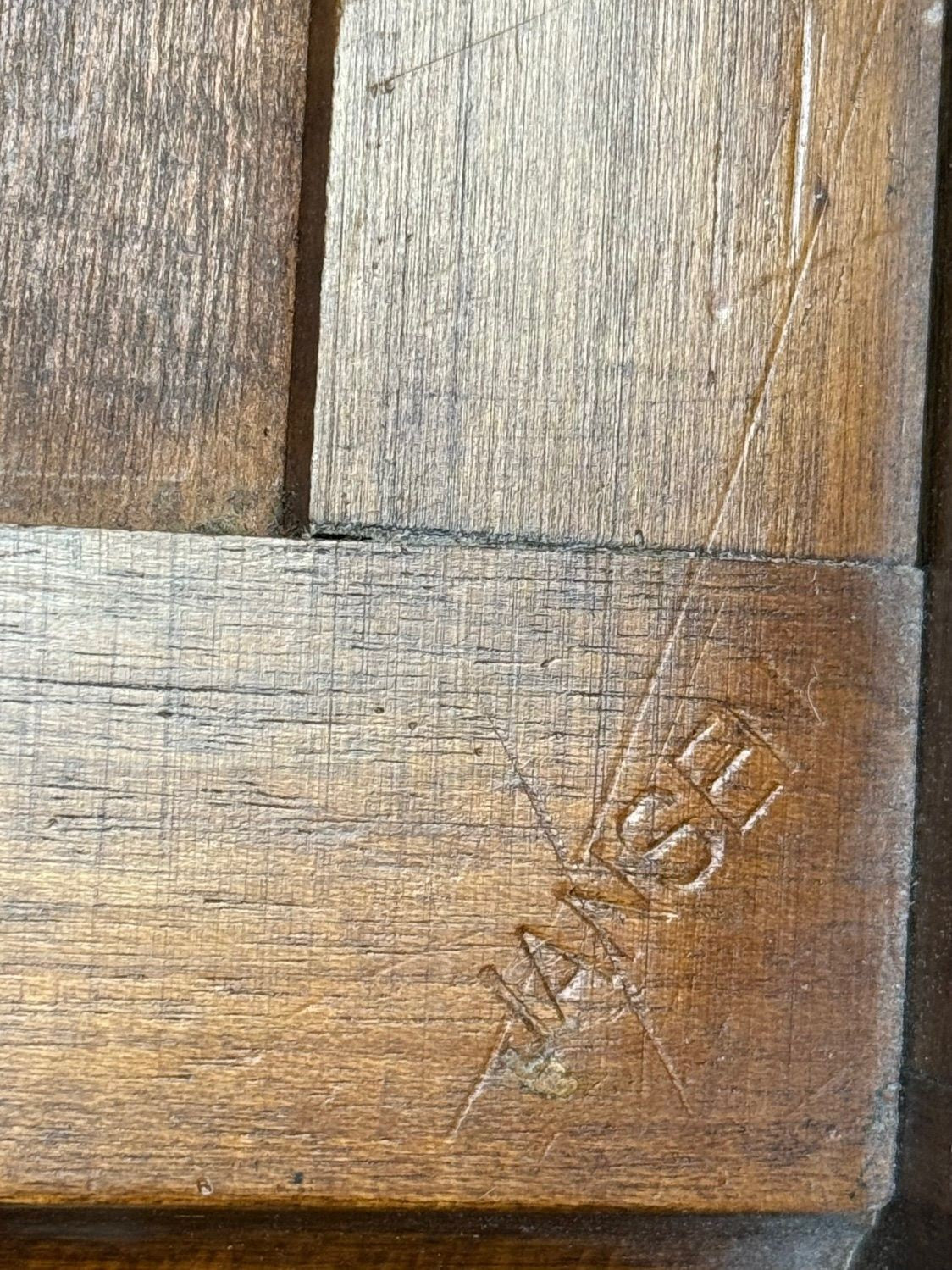 Maison Jansen, Hollywood Regency, Vanity Mirror, Mahogany, Glass, France, 1940s