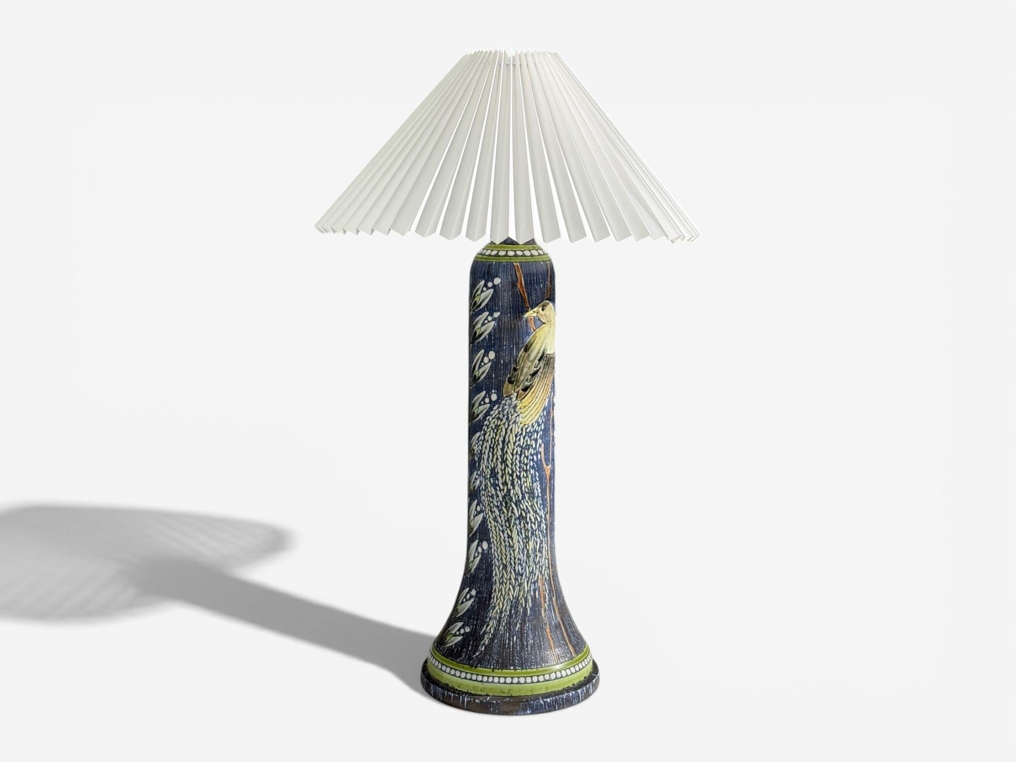 Alingsås Keramik, Large Table Lamp, Stoneware, Sweden, 1960s