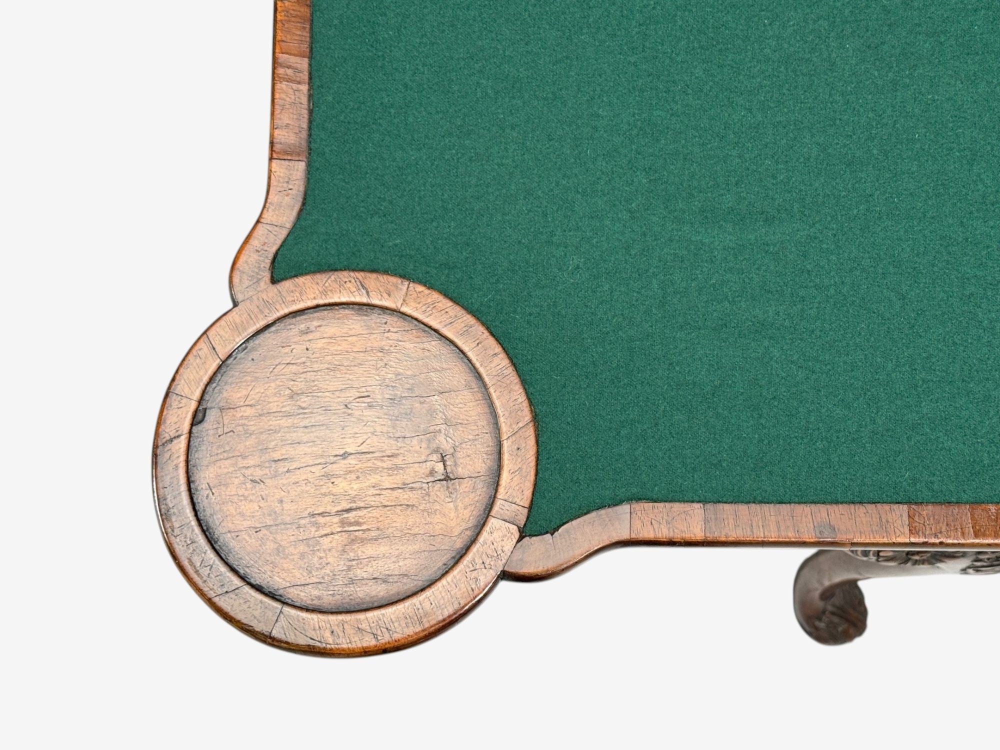 Georgian, Card or Game Tables, A Pair, Tapestry, Mahogany, 18th Century