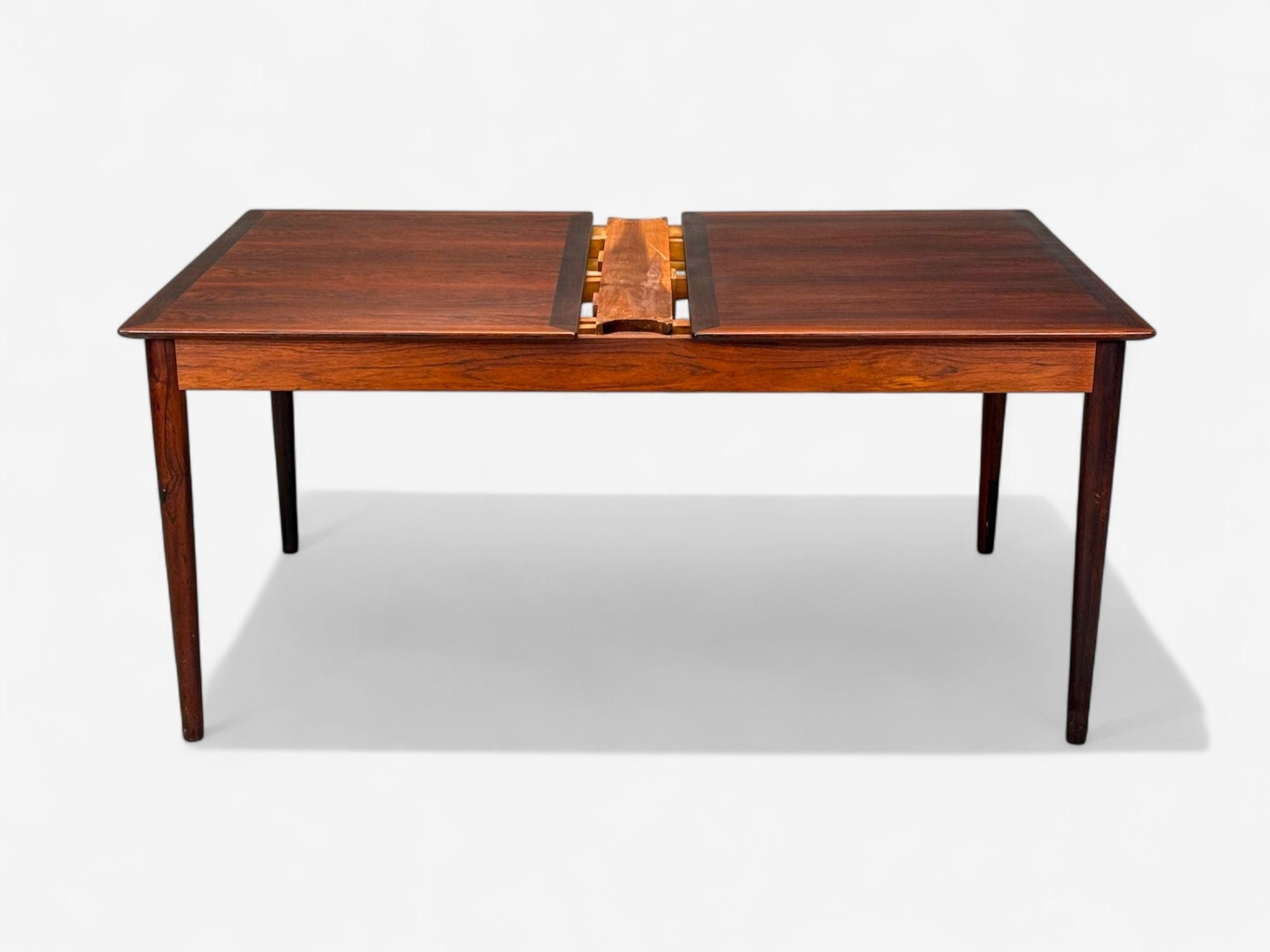 Danish Modern, Rosewood, Expandable Dining Table, Denmark, 1960s