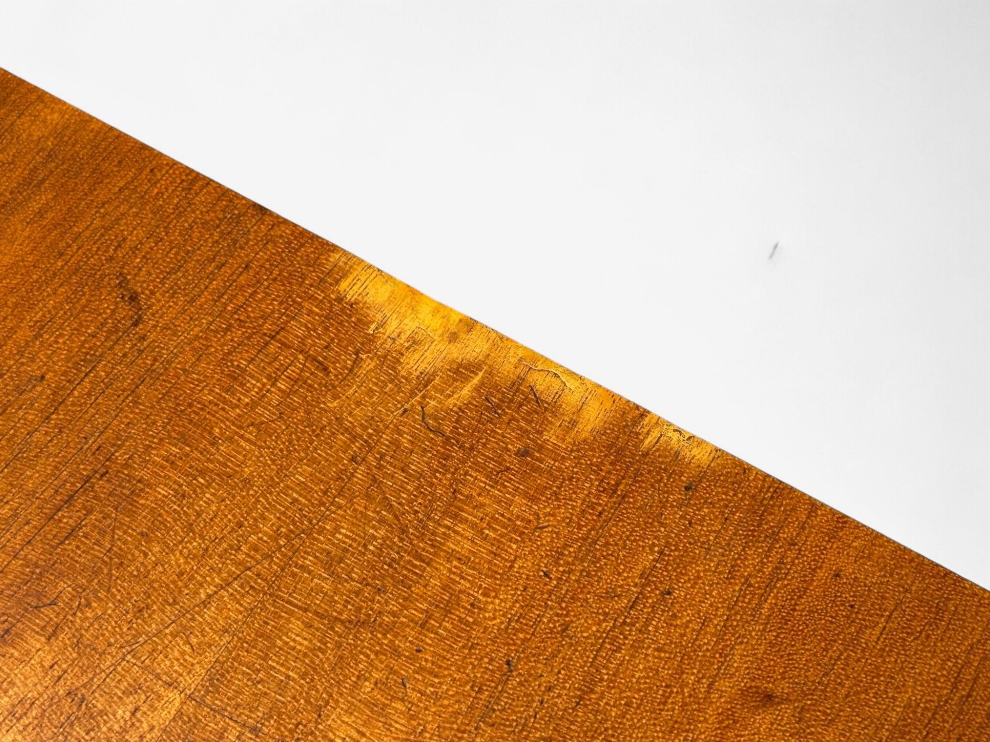 Andrew Szoeke, Satinwood, Oak, Writing Desk and Chair, USA, 1950s