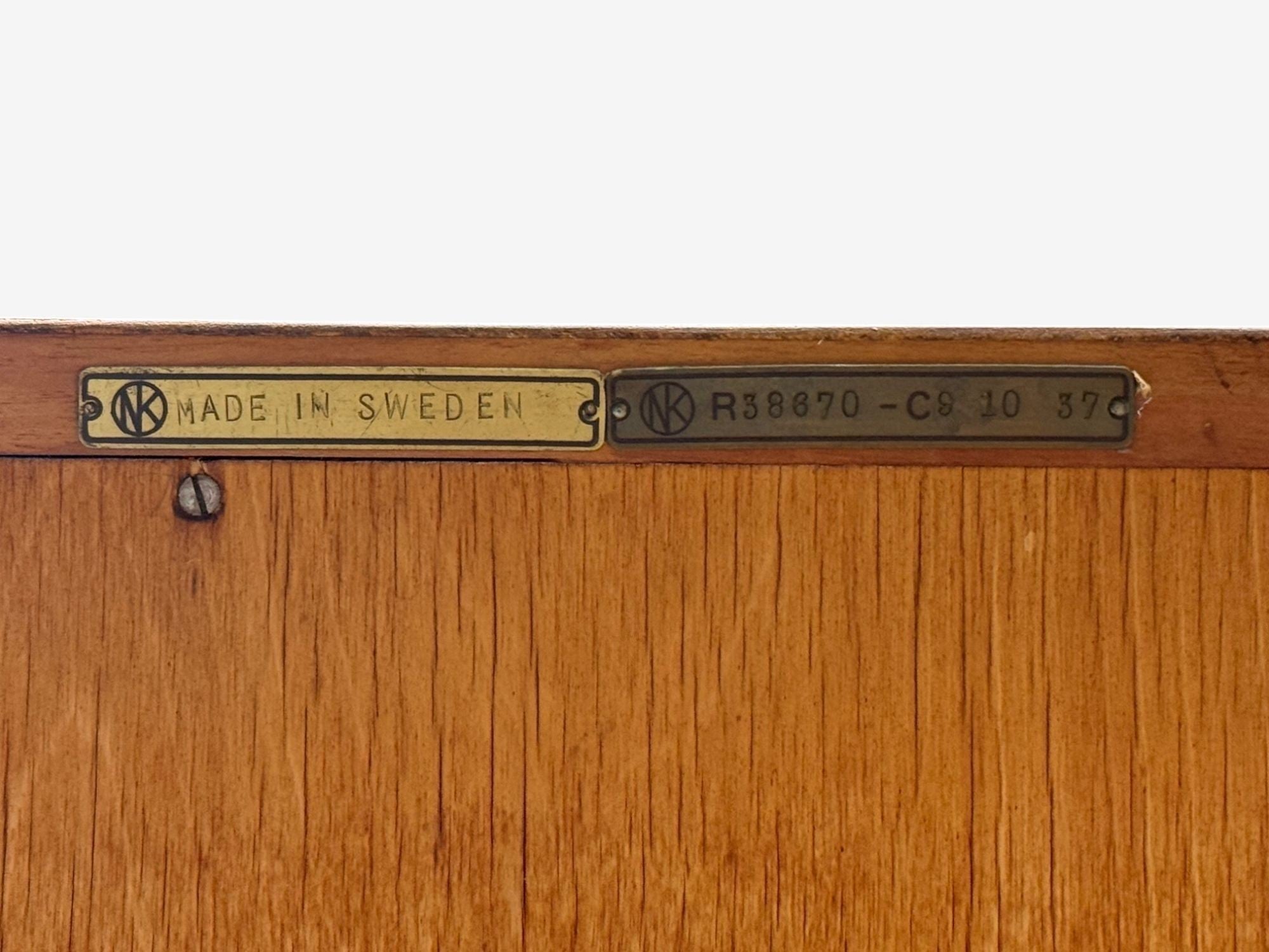 Axel Einar Hjorth, Nordiska Kompaniet, Root Wood, Rare Birka Sideboard, Sweden, 1937