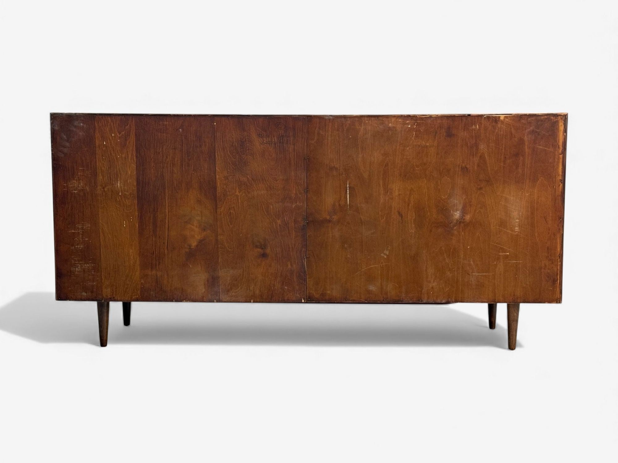 Edmond J Spence, Swedish Modern, Maple, Rare Wave Dresser, 1950s
