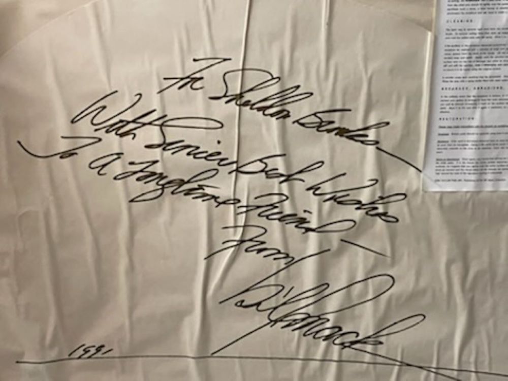 Bill Mack 3D Figural Wall Sculpture, "Reflection", Monumental in Size, Nude