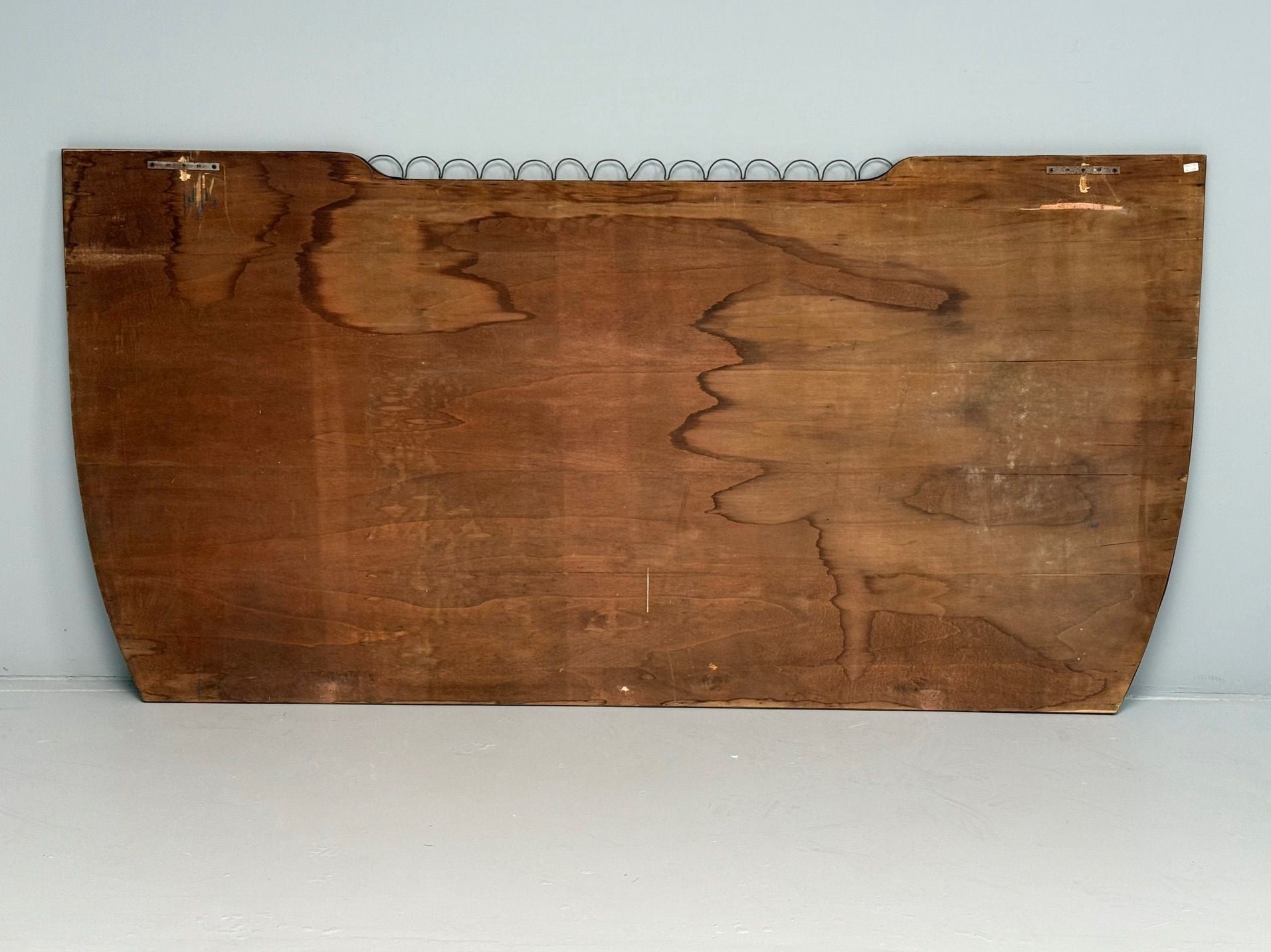 Gio Ponti Attr, Italian Mid-Century Modern, Monumental Wall Mirror, Brass, 1950s