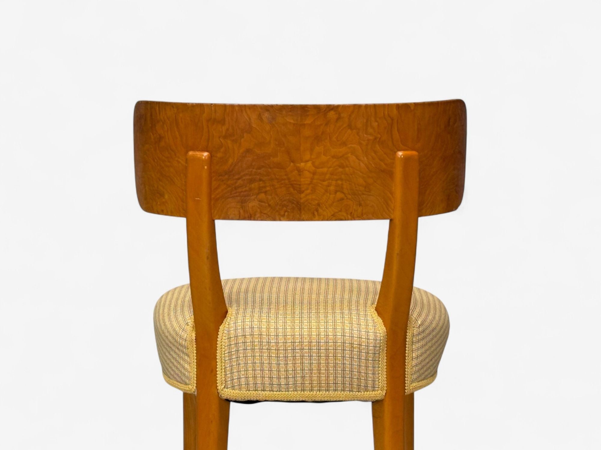 Axel Einar Hjorth, Nordiska Kompaniet, Birch, Rare Birka Chairs, Sweden, 1930s