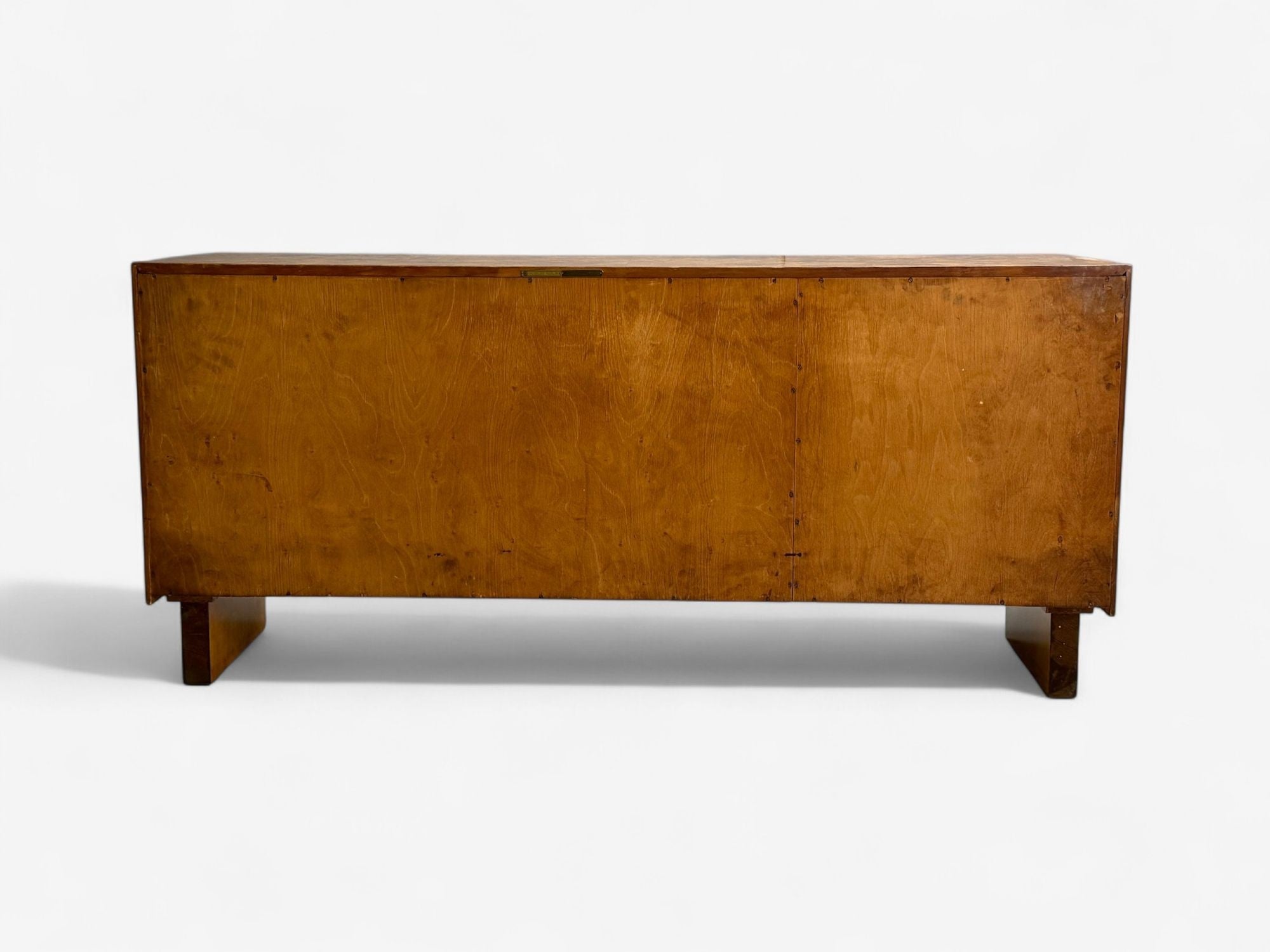 Axel Einar Hjorth, Nordiska Kompaniet, Root Wood, Rare Birka Sideboard, Sweden, 1937