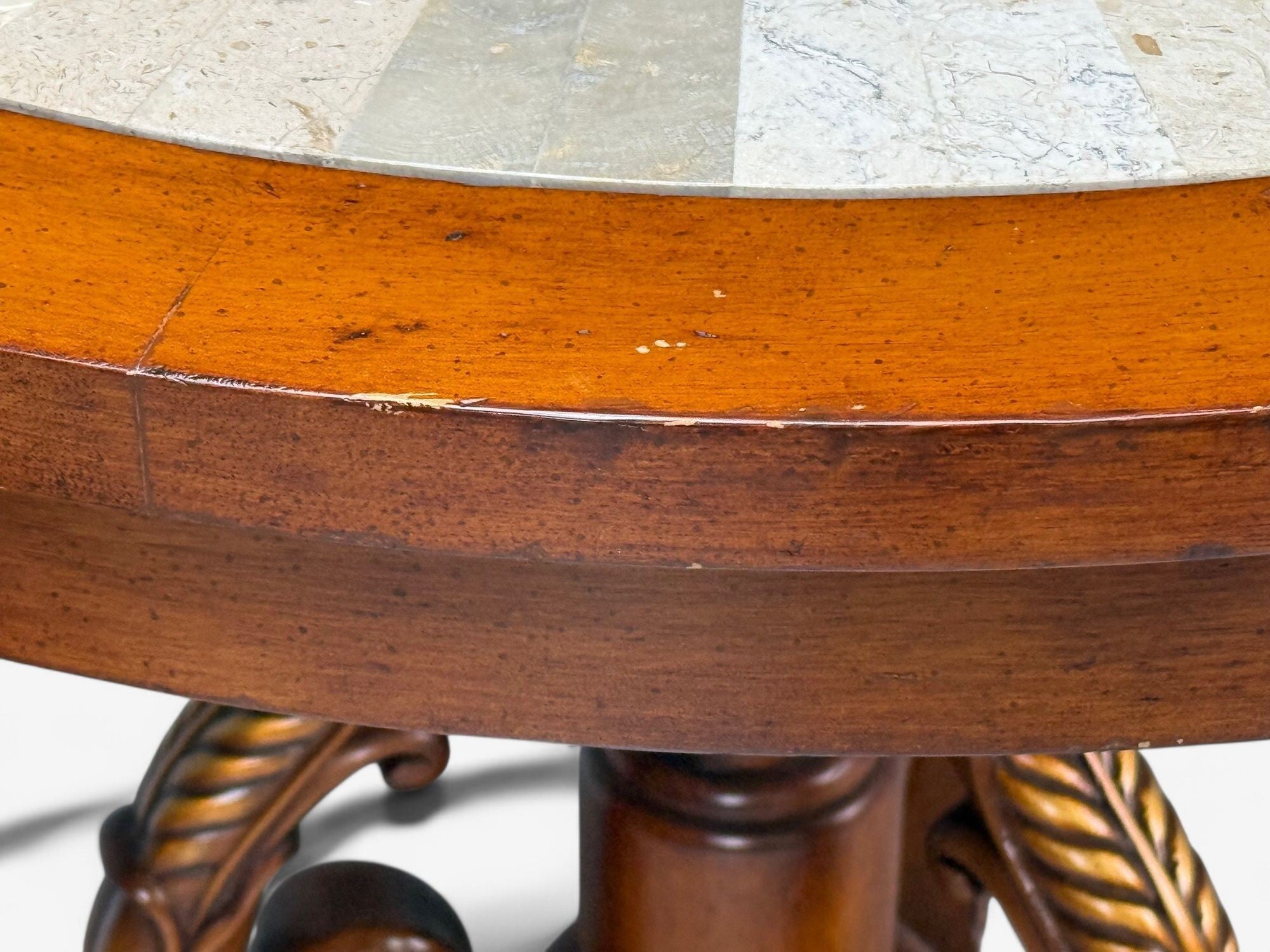 Regency Style, Pine, Stone, Accent Tables, USA, 20th c.