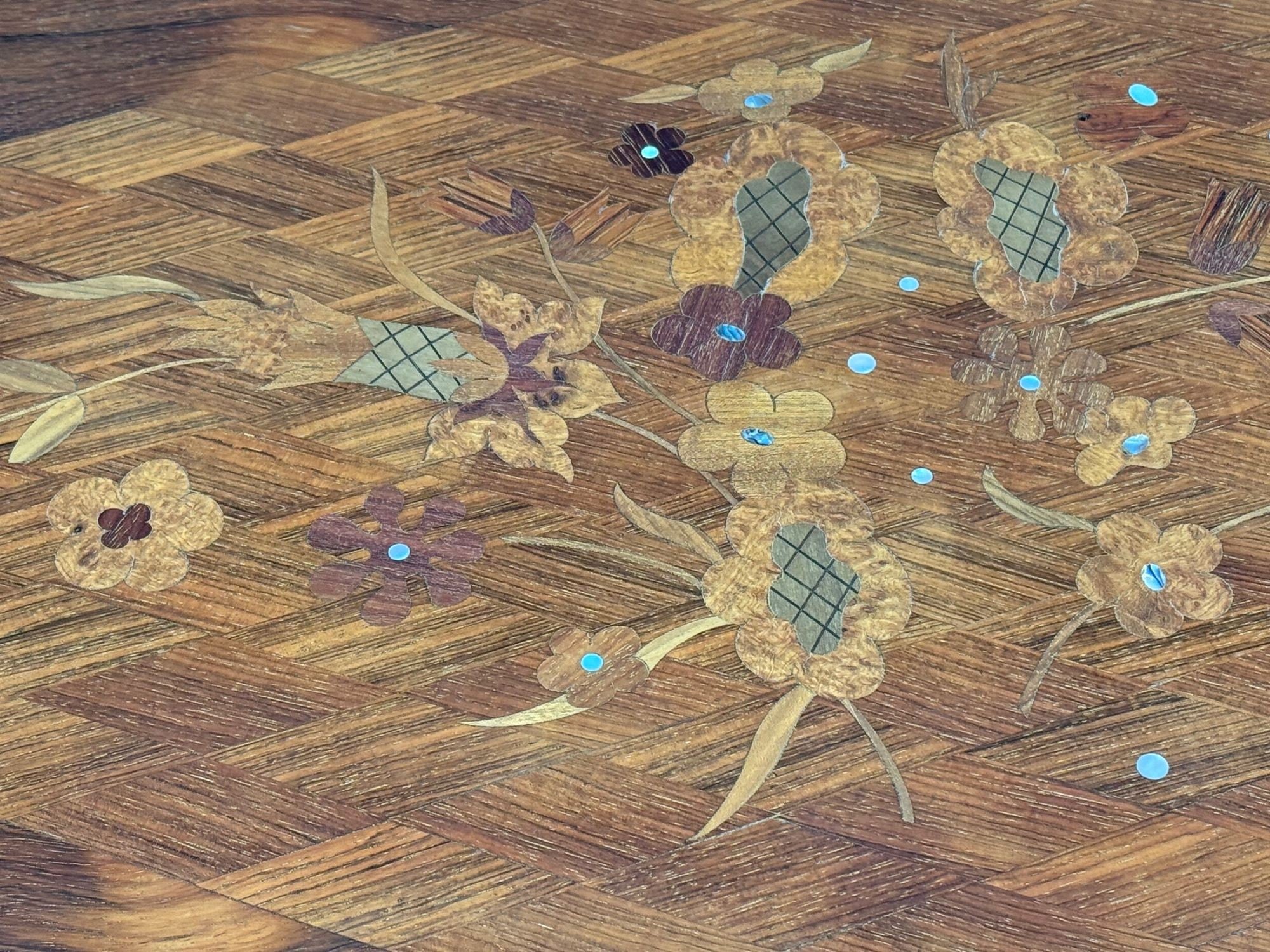 Jules Leleu, French Art Deco, Rosewood, Abalone, Rare Dining Table, France, 1930s