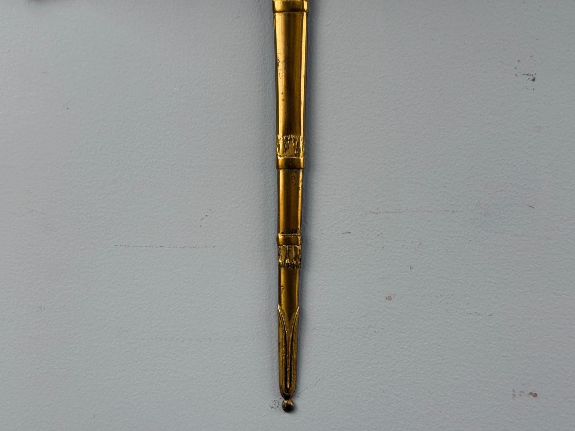 Maison Jansen, Feather Form Wall Sconces, Crystal, Bronze, France, 1940s