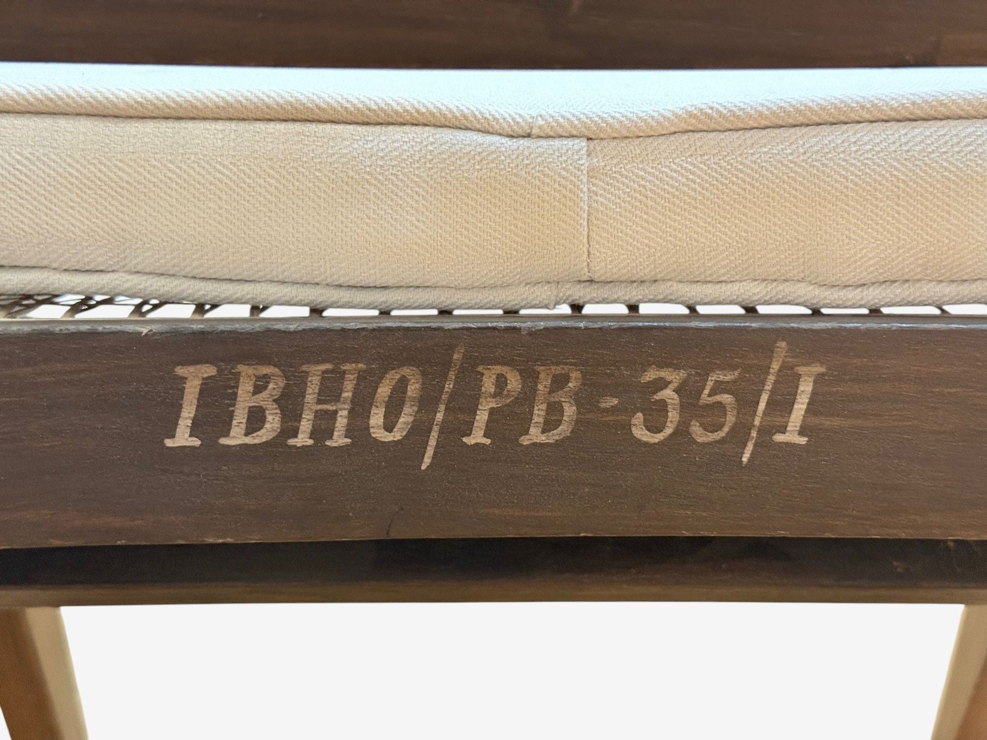 Pierre Jeanneret, Teak, Cane, Low Easy Chairs, Chandigarh, India c. 1960s