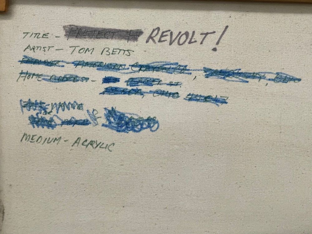 Tom Betts American, 20th/21st Century Revolt, 1967