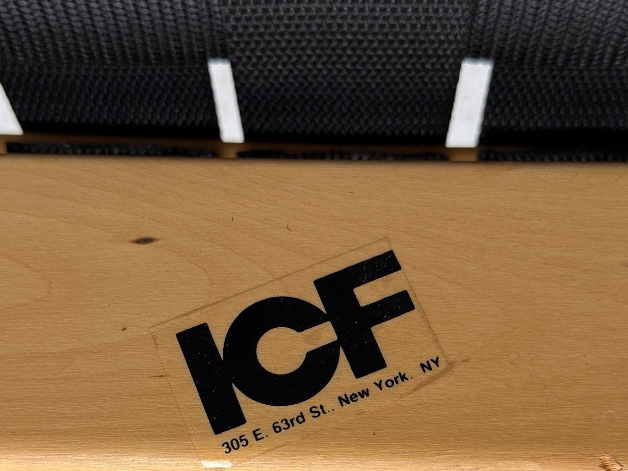 Alvar Aalto, Birch, Rattan, Black Linen Webbing, Armchairs, Finland, 1980s