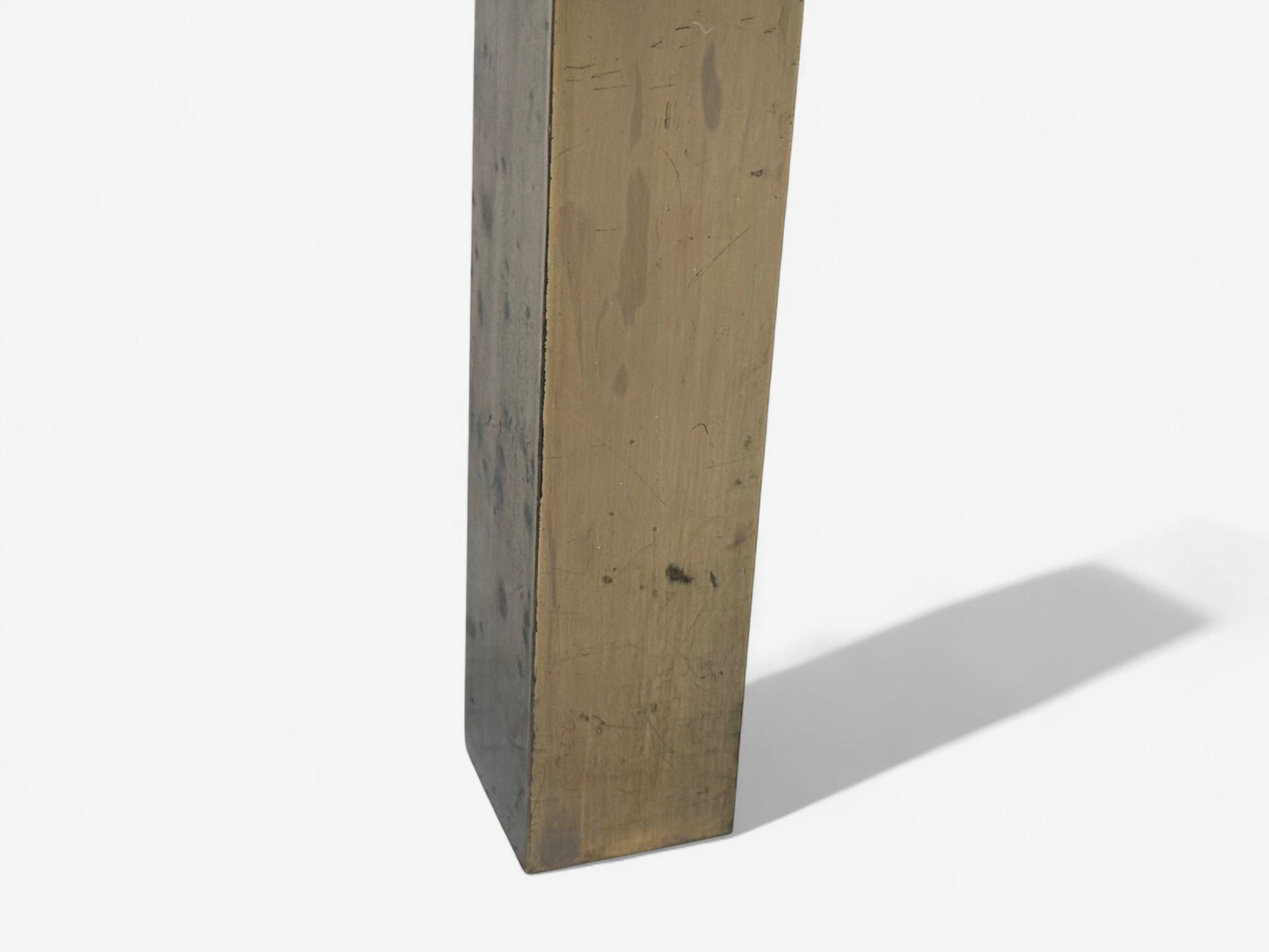 Willy Daro, Engraved Brass, Coffee Table, Belgium, 1970s