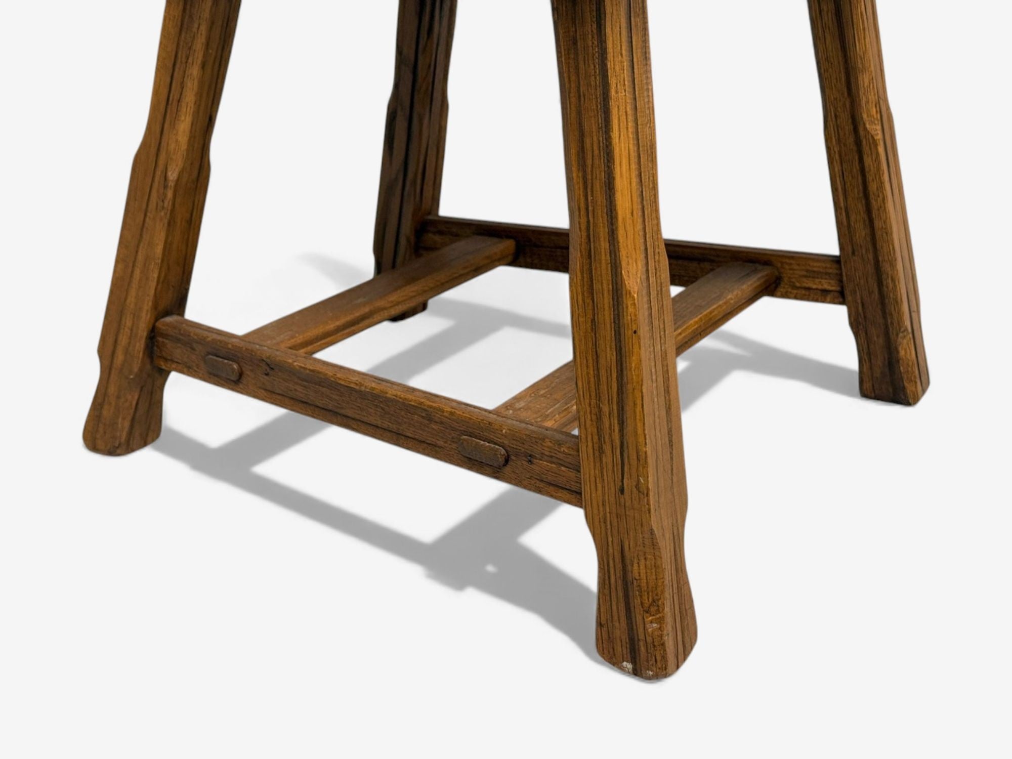 A. Brandt Ranch Oak, Oak, Writing Desk and Chair, USA, 1950s