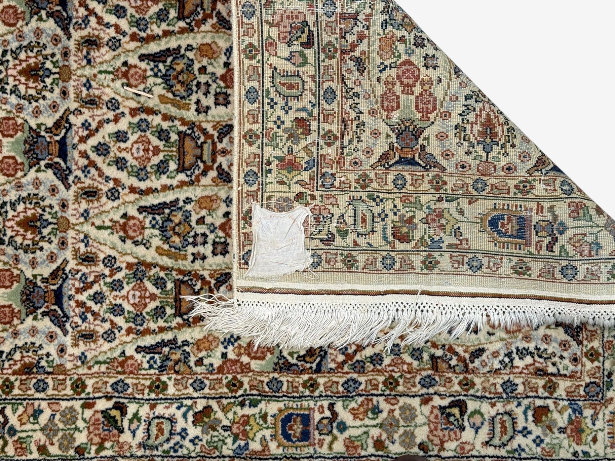 Traditional, Handwoven, Indian Wool Carpets, India, 1960s