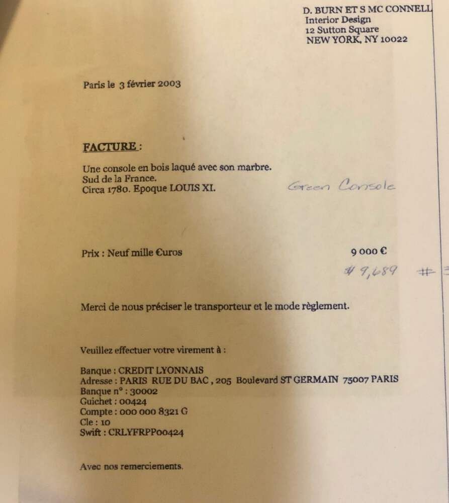 Gustavian, Louis XI, Painted Wood, Marble, Demilune Console Table, France, 1780