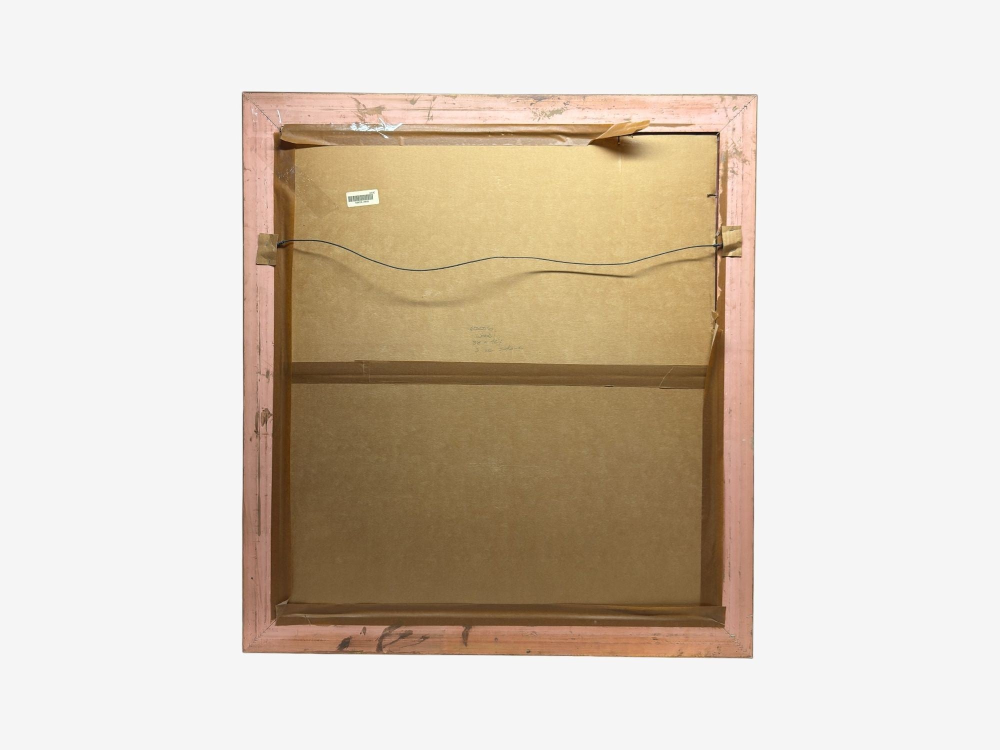 Barbara Wood, Art Deco, Monumental Oil on Paper, USA, 20th c.