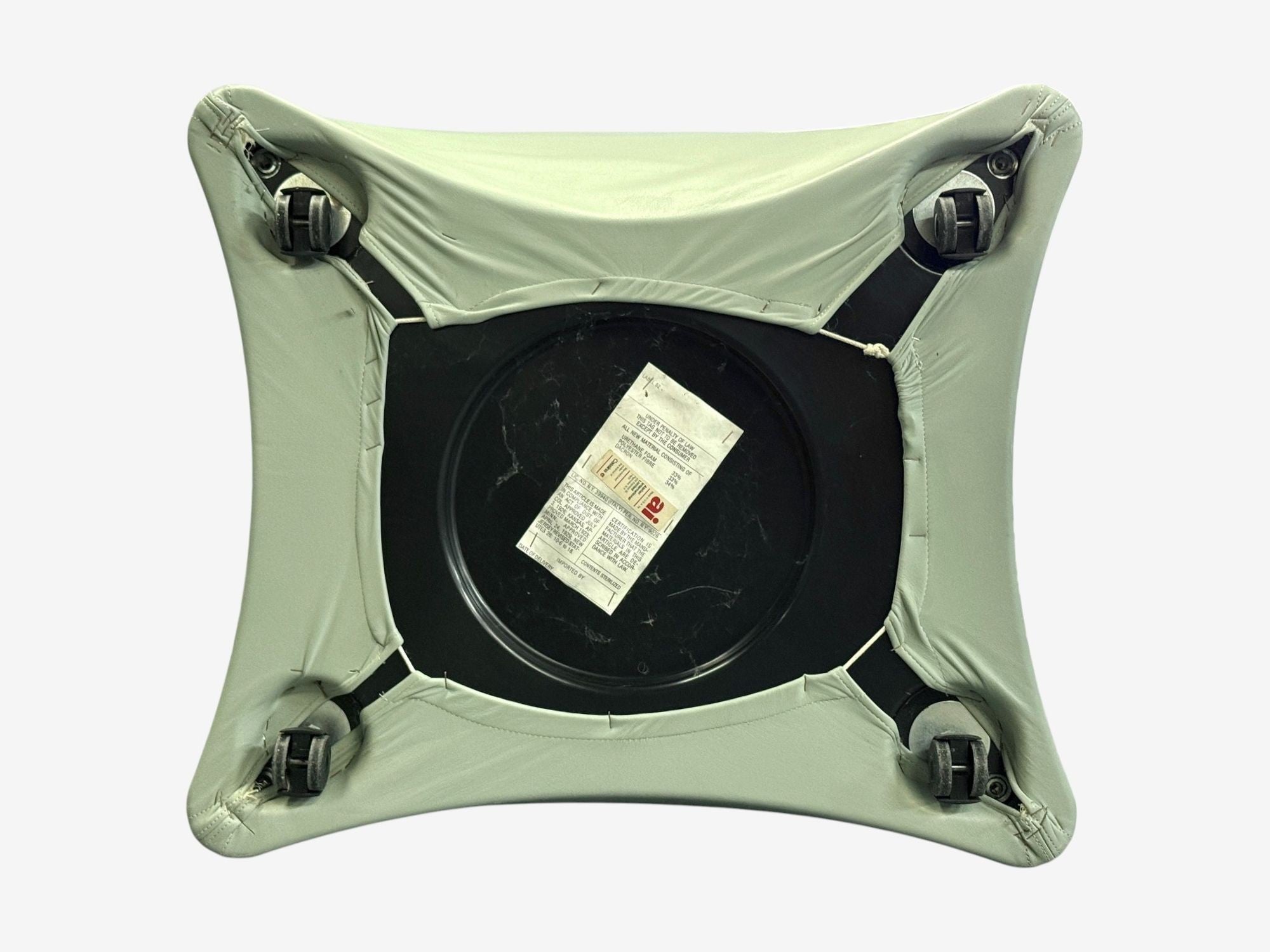 Mario Bellini, Italian Modern, Leather, Four Model 684 Armchairs, Italy, 1980s