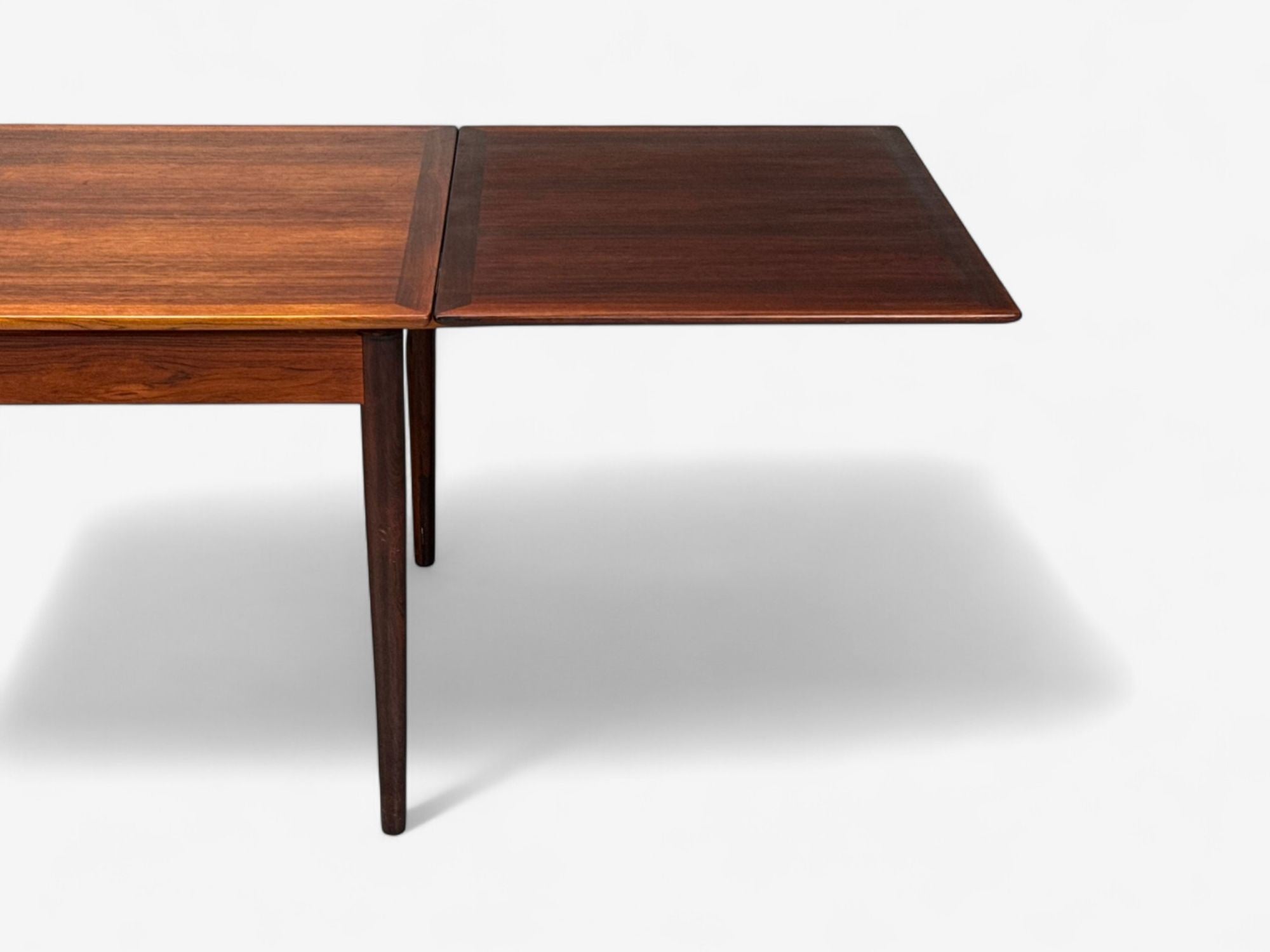 Danish Modern, Rosewood, Expandable Dining Table, Denmark, 1960s