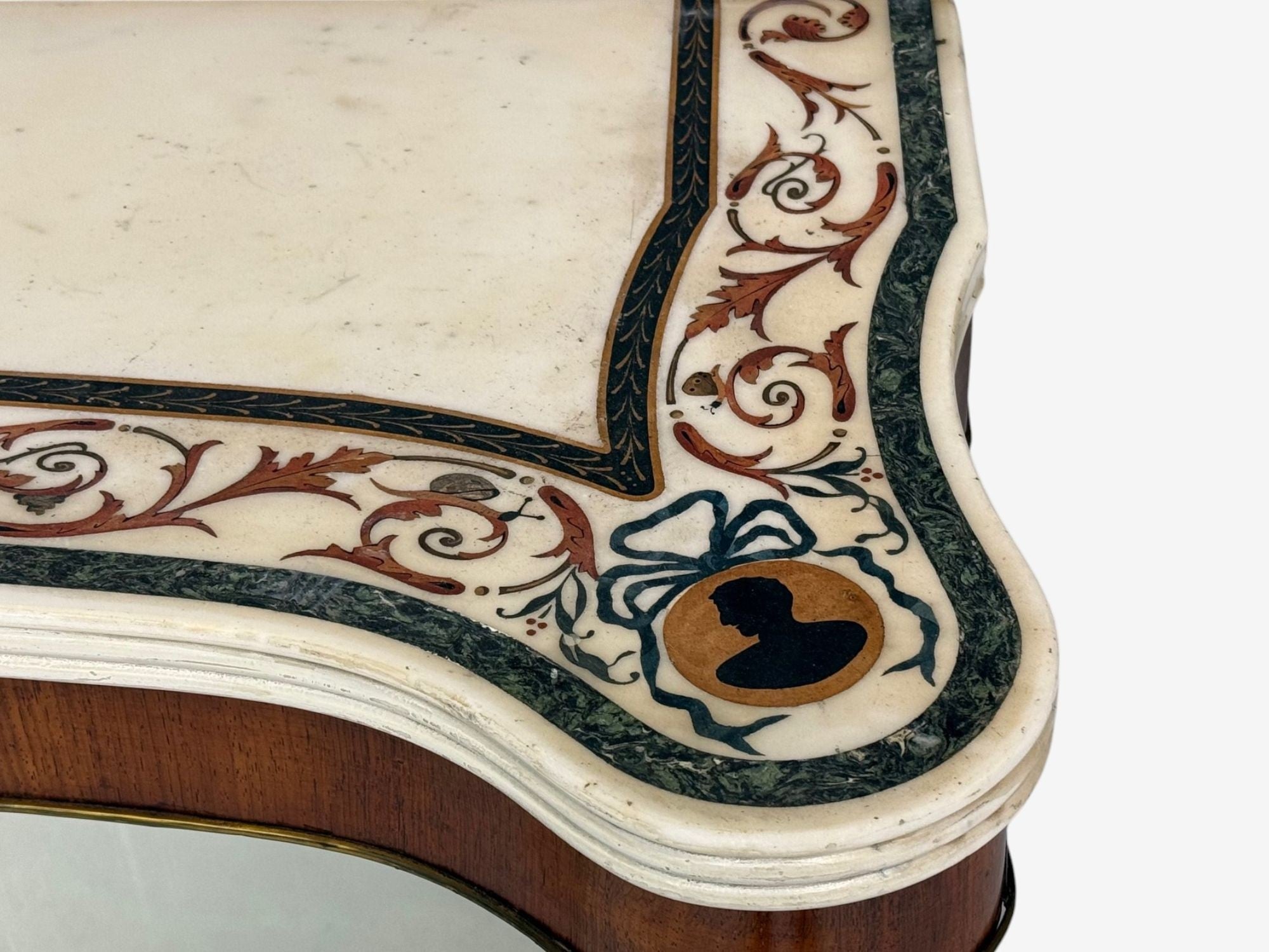 Pietto Bossi attr, Scagliola Marble, Giltwood, Mirrored Consoles, Italy, 18th c