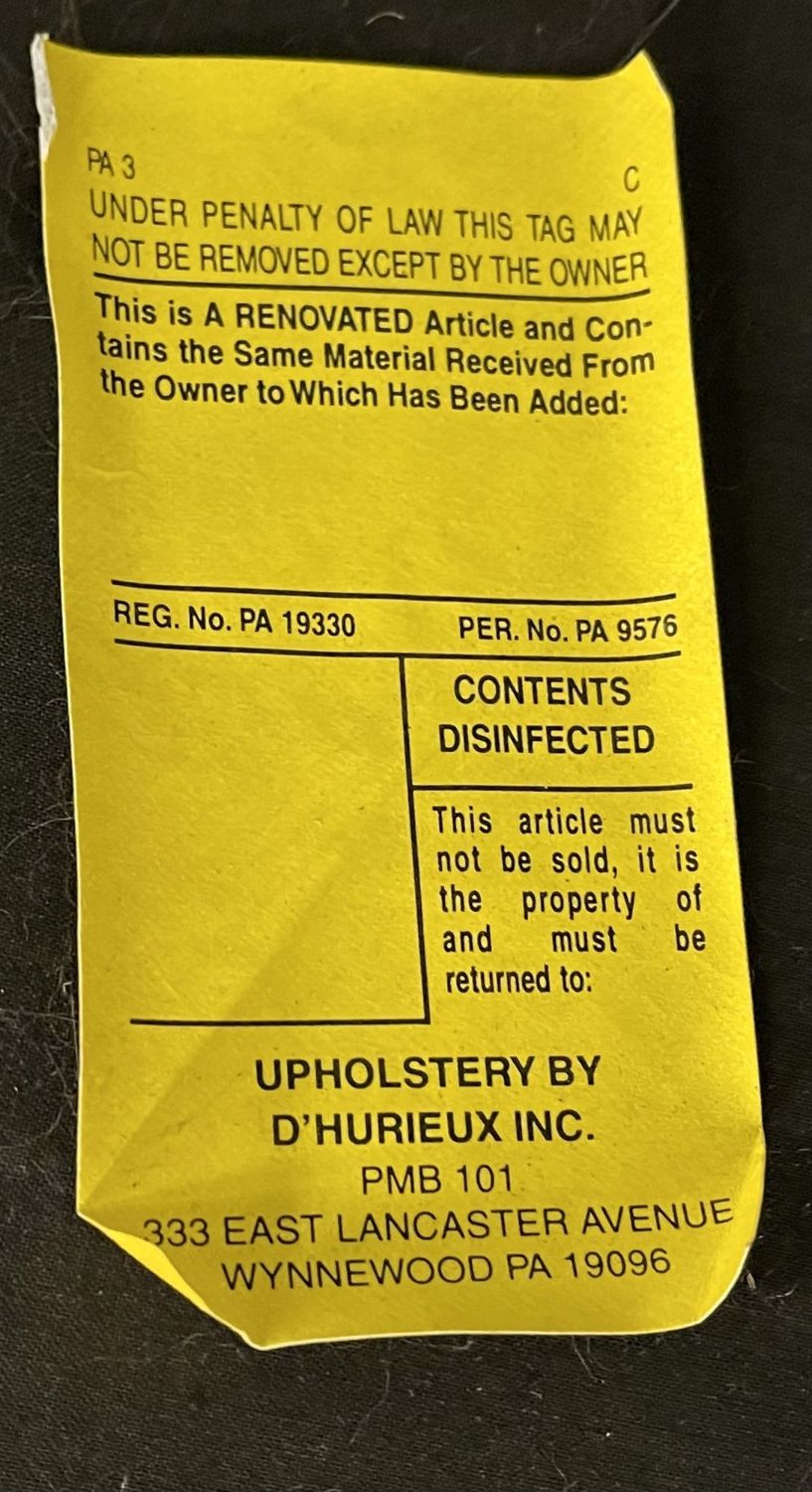 Pair of Mid Century Window Benches, Daybeds, Custom Upholstery, Pillows