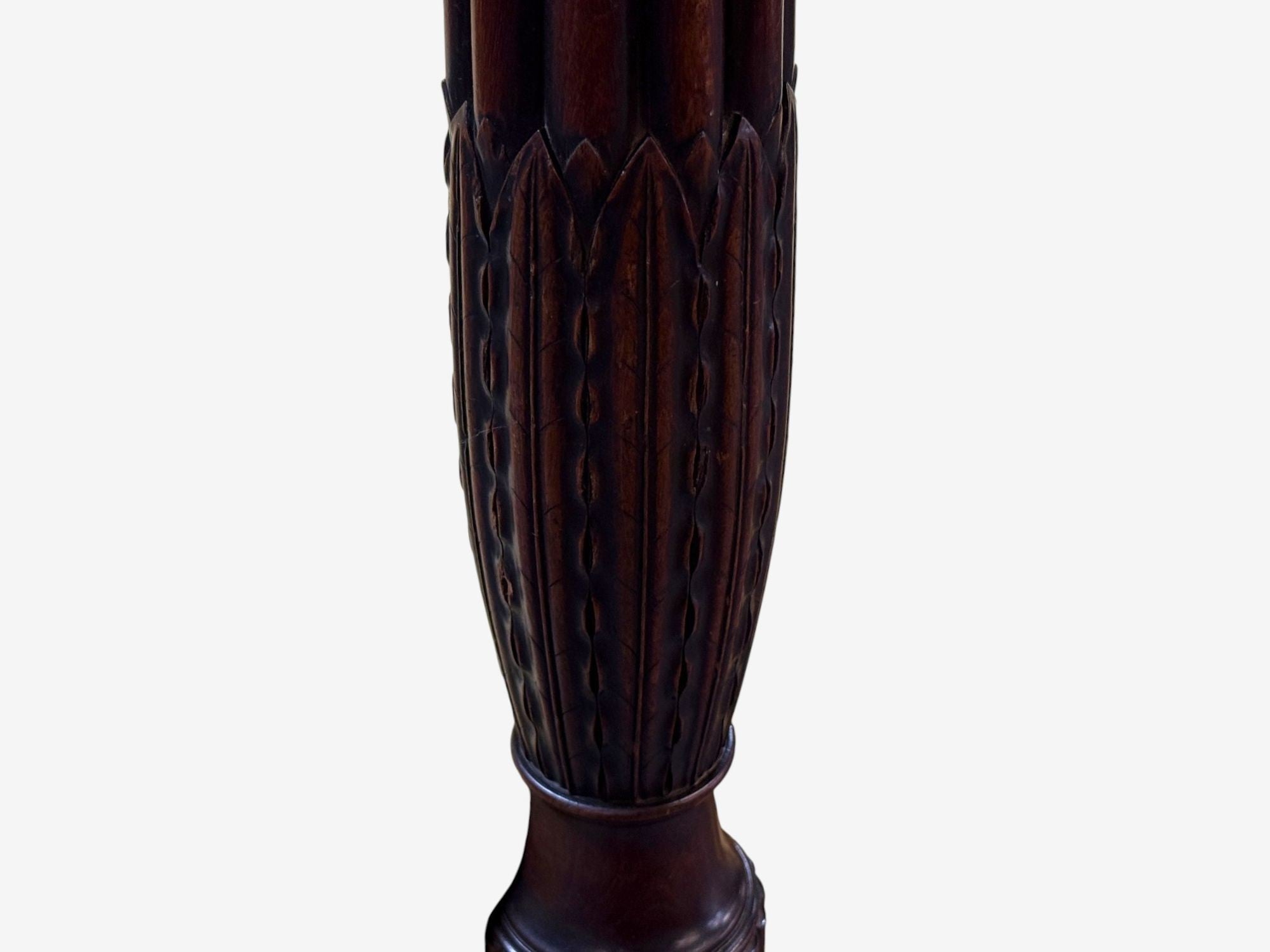 George III, Mahogany, Gilt-Wood, Silk, Canopy Bed, England c. 1880s