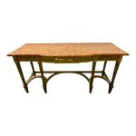 Maison Jansen Console with Six Raised Legs and Marble Top