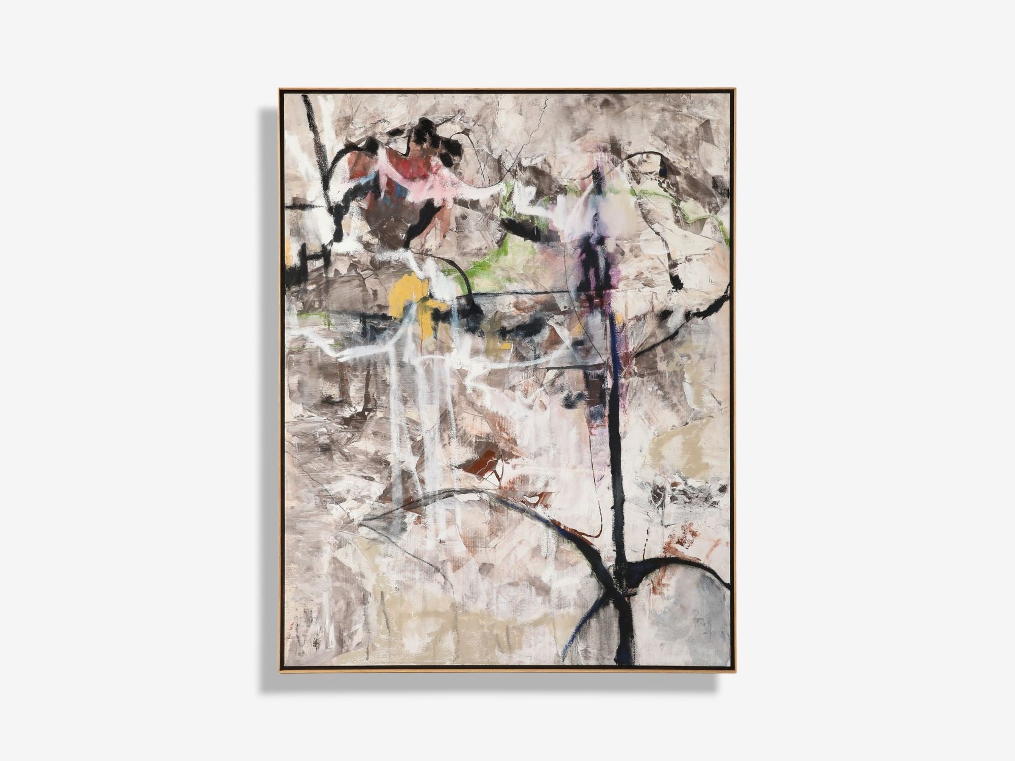 Kathi Robinson, Contemporary, Acrylic, Oil, Large Abstract Painting, USA, 21st c