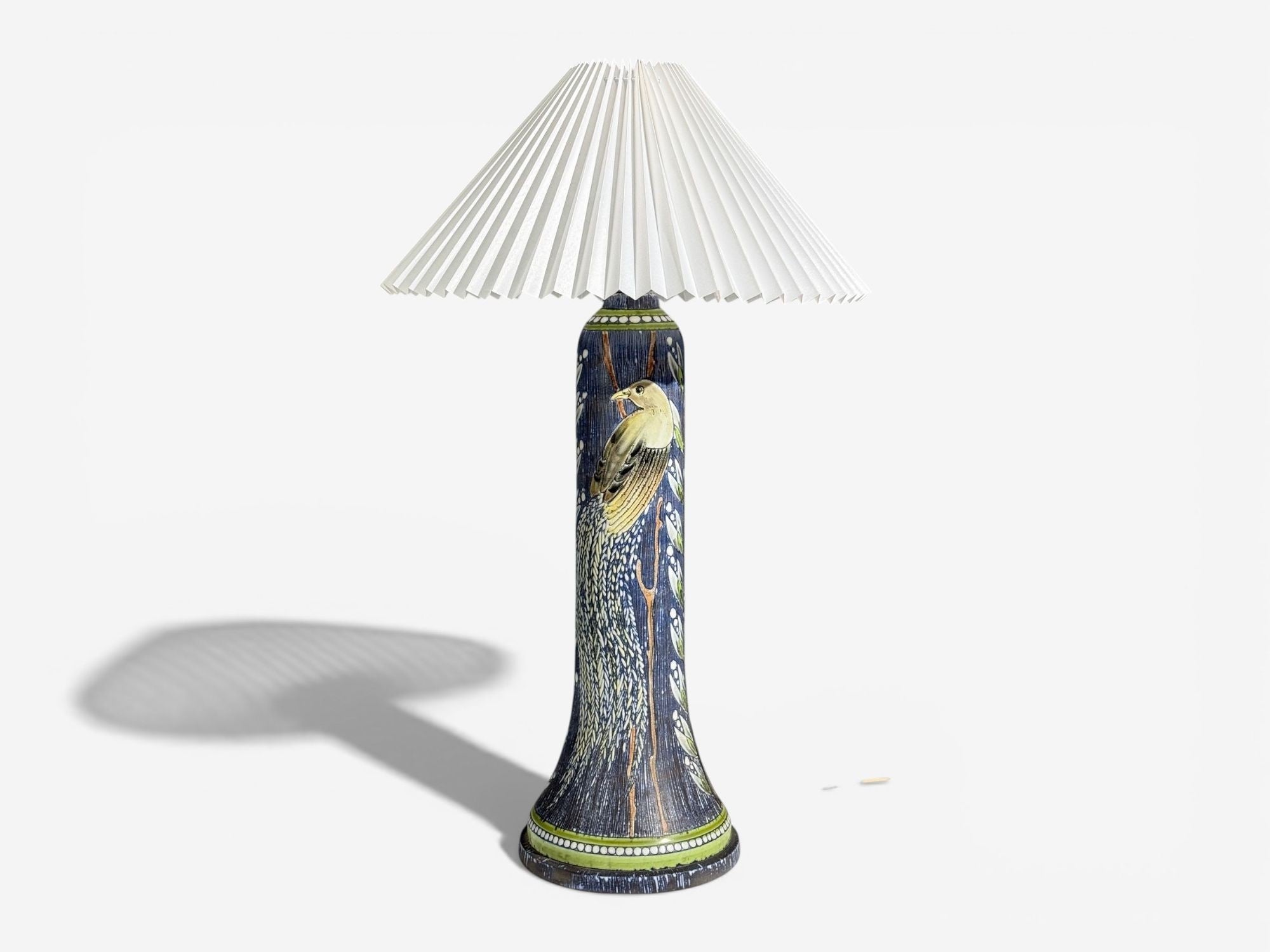 Alingsås Keramik, Large Table Lamp, Stoneware, Sweden, 1960s