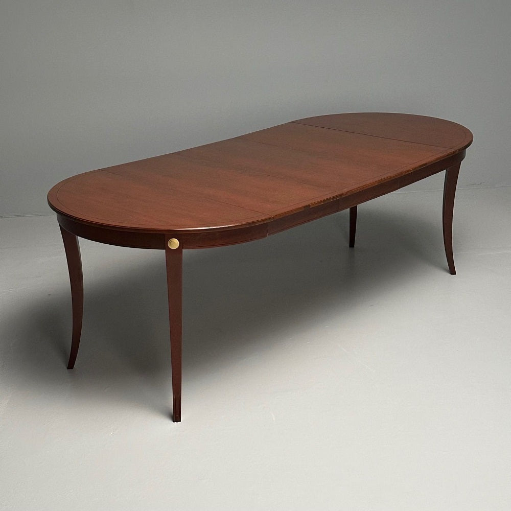 Tommi Parzinger, Charak, Mid-Century Modern, Dining Table, Bleached Mahogany